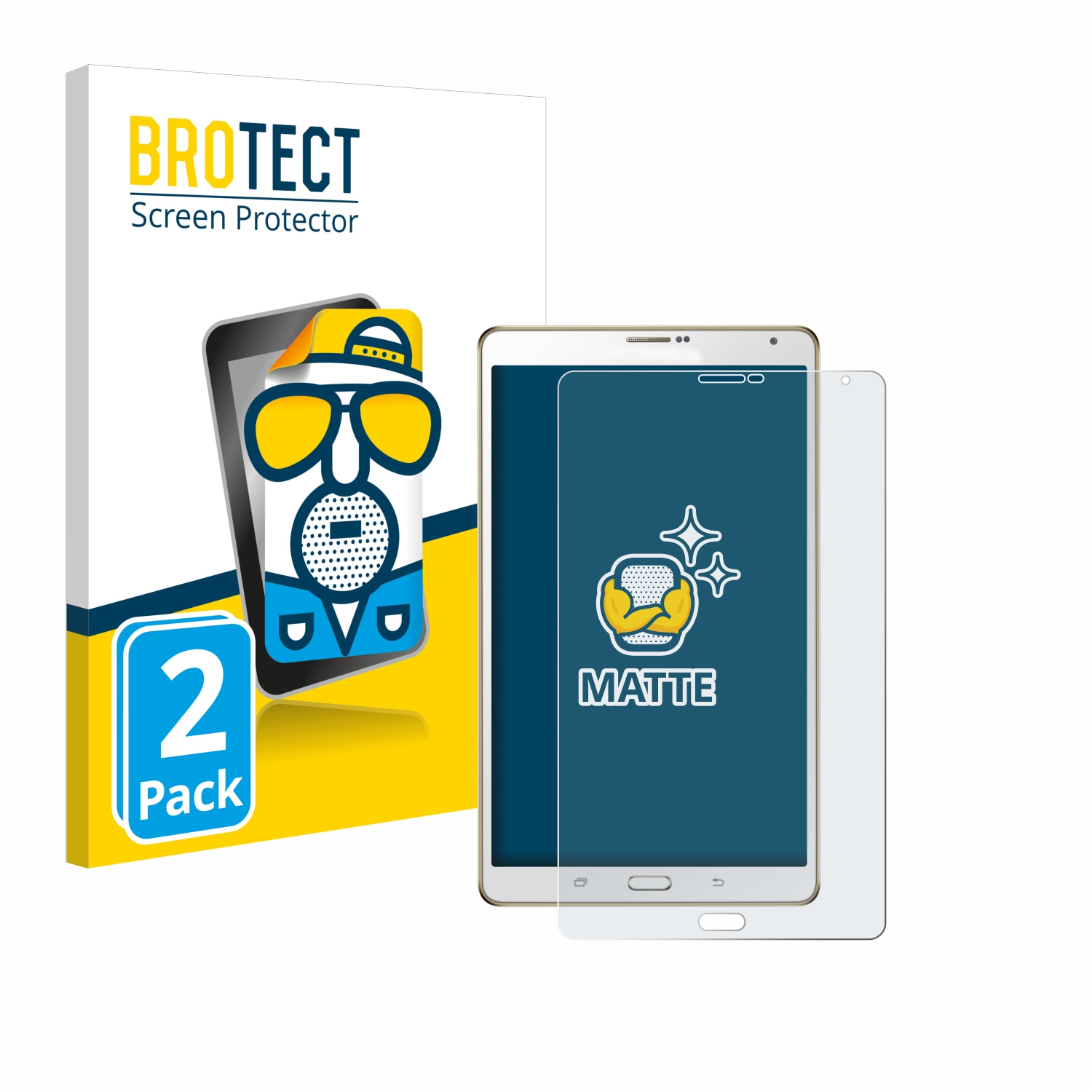 2x BROTECT Entspiegelungs-Folie pro Samsung Galaxy Tab S 8.4 SM-T705