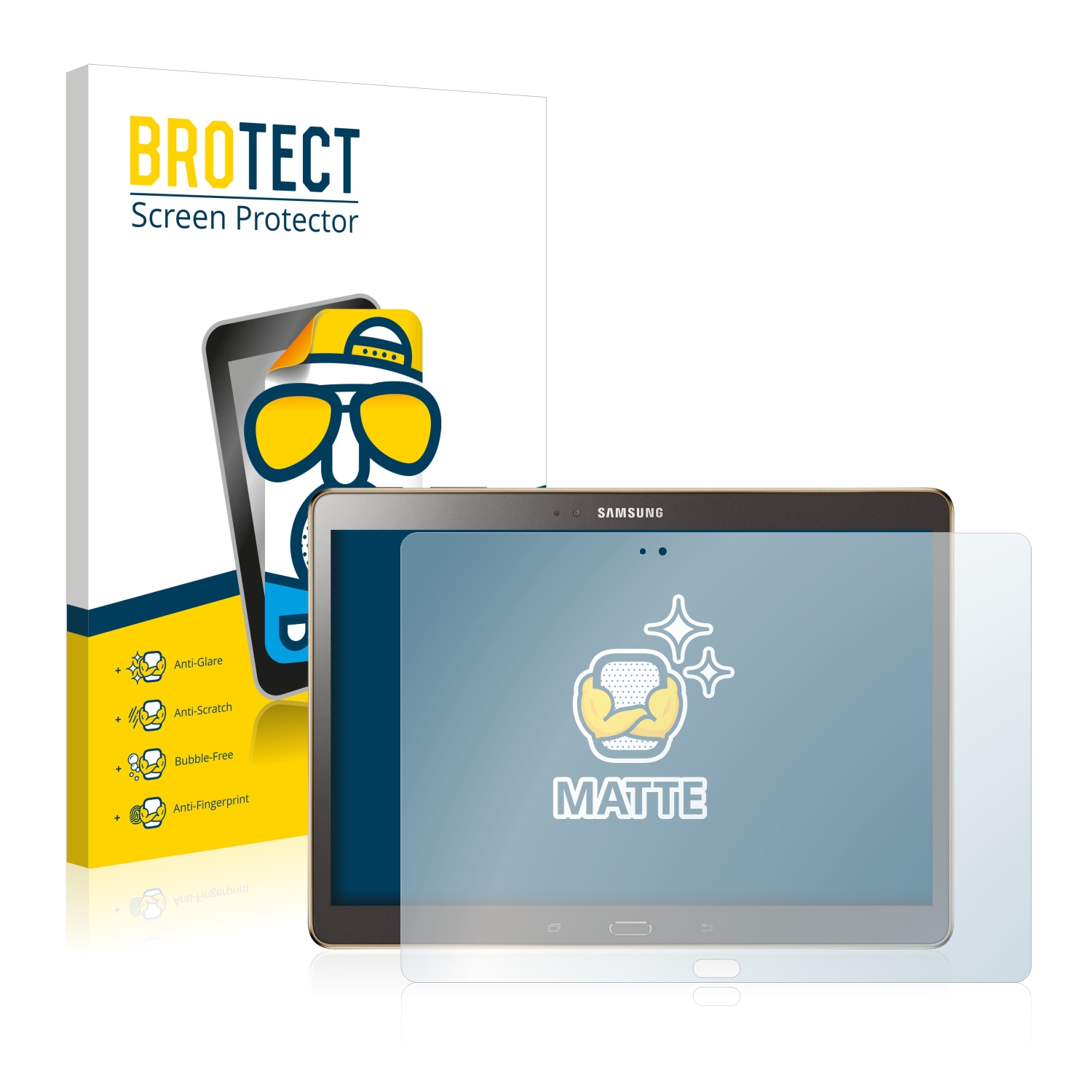 2x BROTECT Entspiegelungs-Folie pro Samsung Galaxy Tab S 10.5 SM-T800