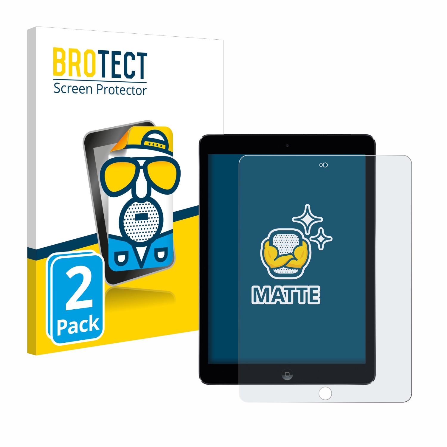 2x BROTECT Entspiegelungs-Folie pro Apple iPad Air 2 2014