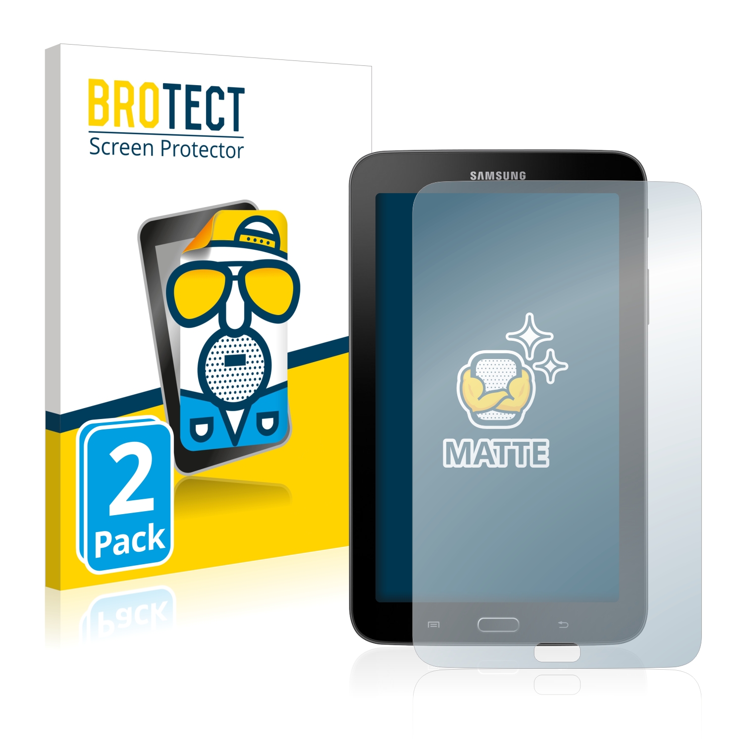 2x BROTECT Entspiegelungs-Folie pro Samsung Galaxy Tab 3 SM-T113