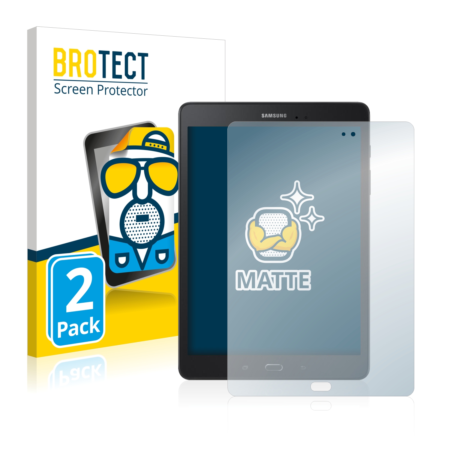 2x BROTECT Entspiegelungs-Folie pro Samsung Galaxy Tab A 9.7