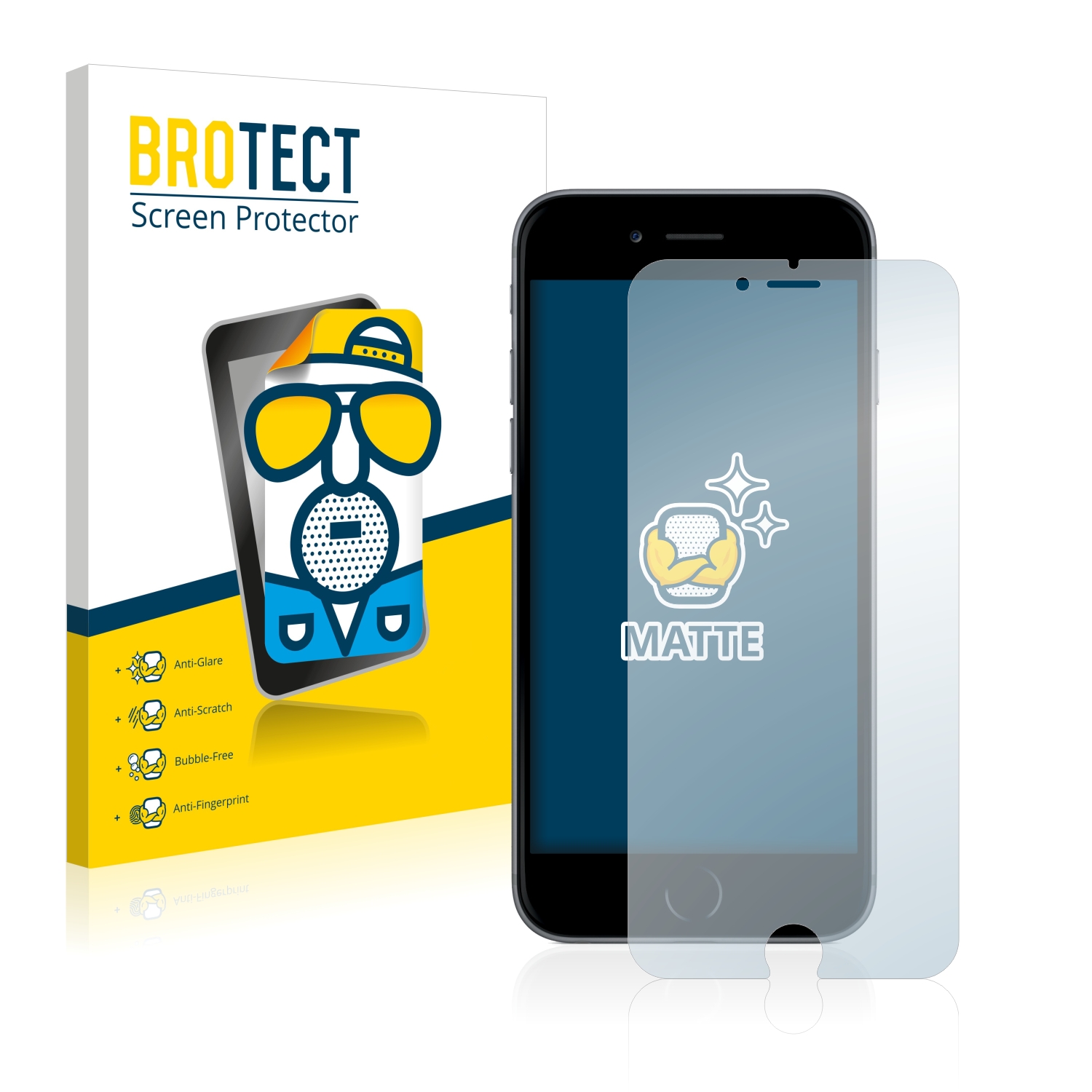 2x BROTECT Entspiegelungs-Folie pro Apple iPhone 6S Plus
