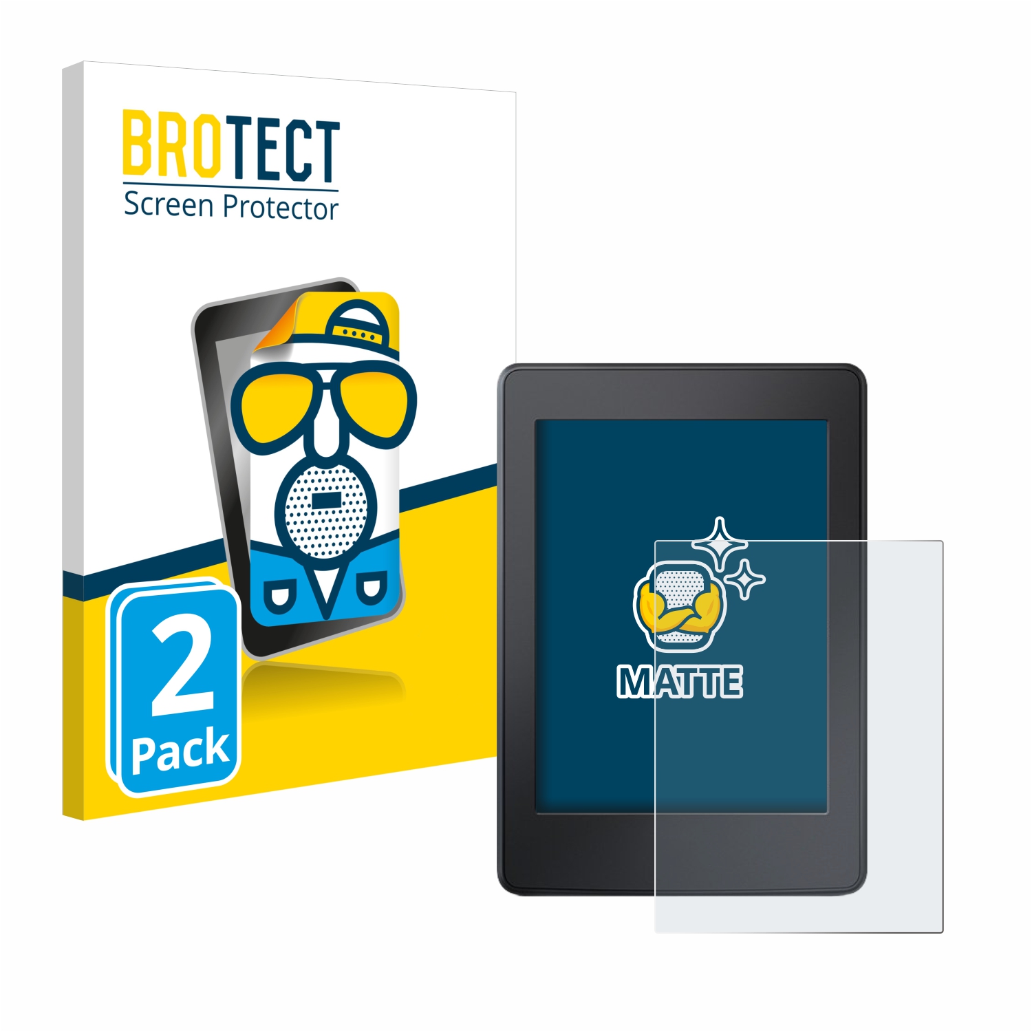 2x BROTECT Entspiegelungs-Folie pro Amazon Kindle Paperwhite 2015 (7. Gen.)