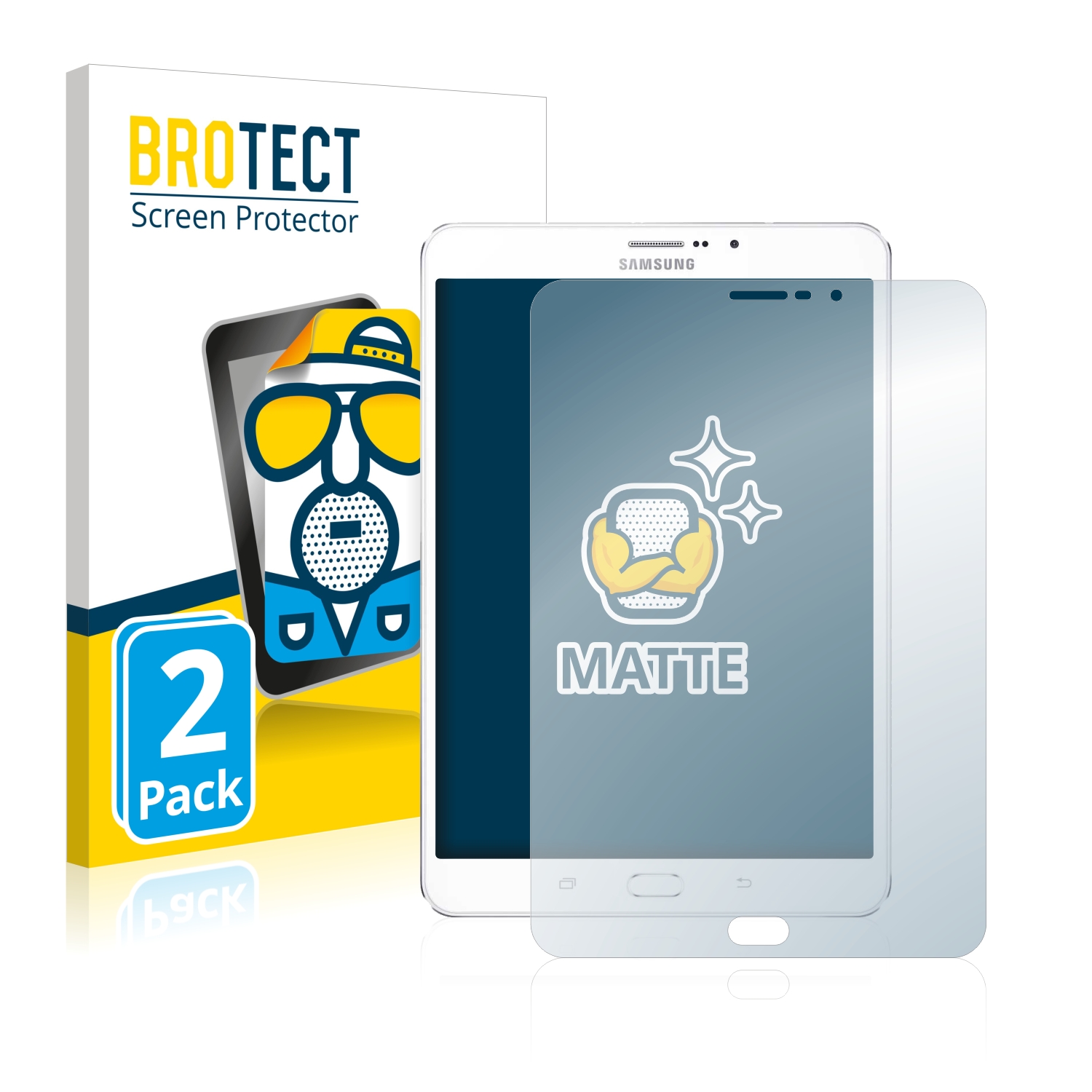 2x BROTECT Entspiegelungs-Folie pro Samsung Galaxy Tab Tab S2 8.0 LTE
