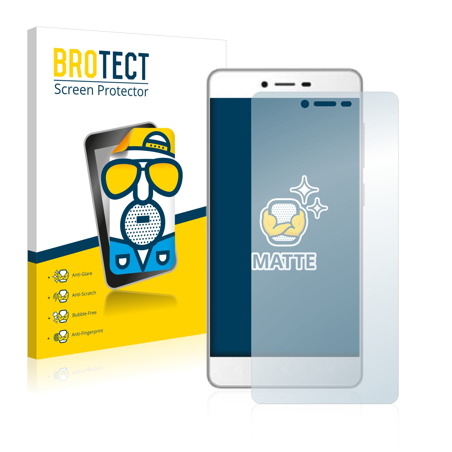 2x BROTECT Entspiegelungs-Folie pro Gionee F103