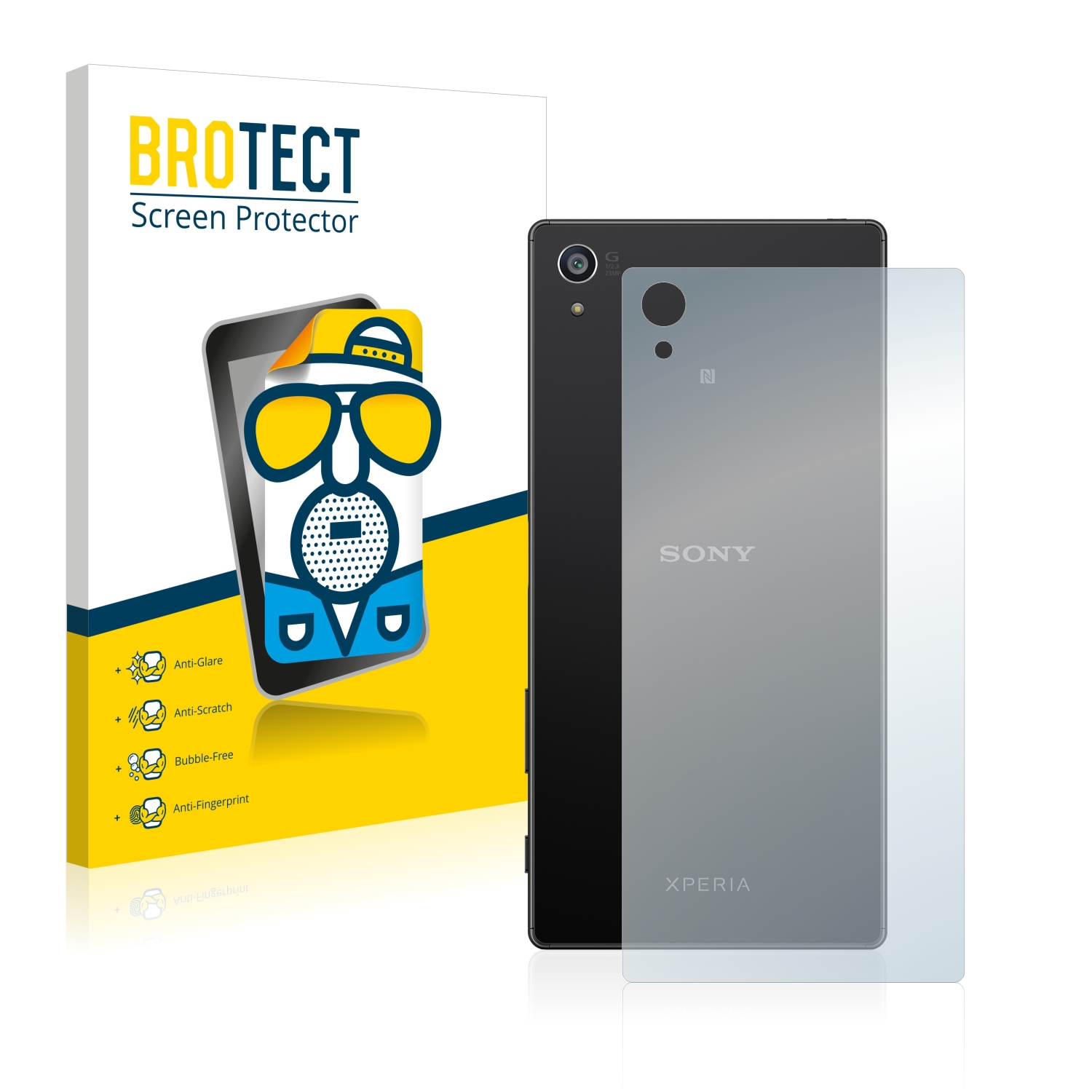 2x BROTECT Entspiegelungs-Folie pro Sony Xperia Z5 Premium (zadní strana)