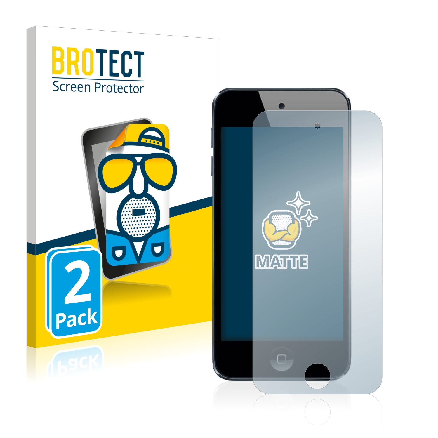 2x BROTECT Entspiegelungs-Folie pro Apple iPod Touch (6. Gen.)
