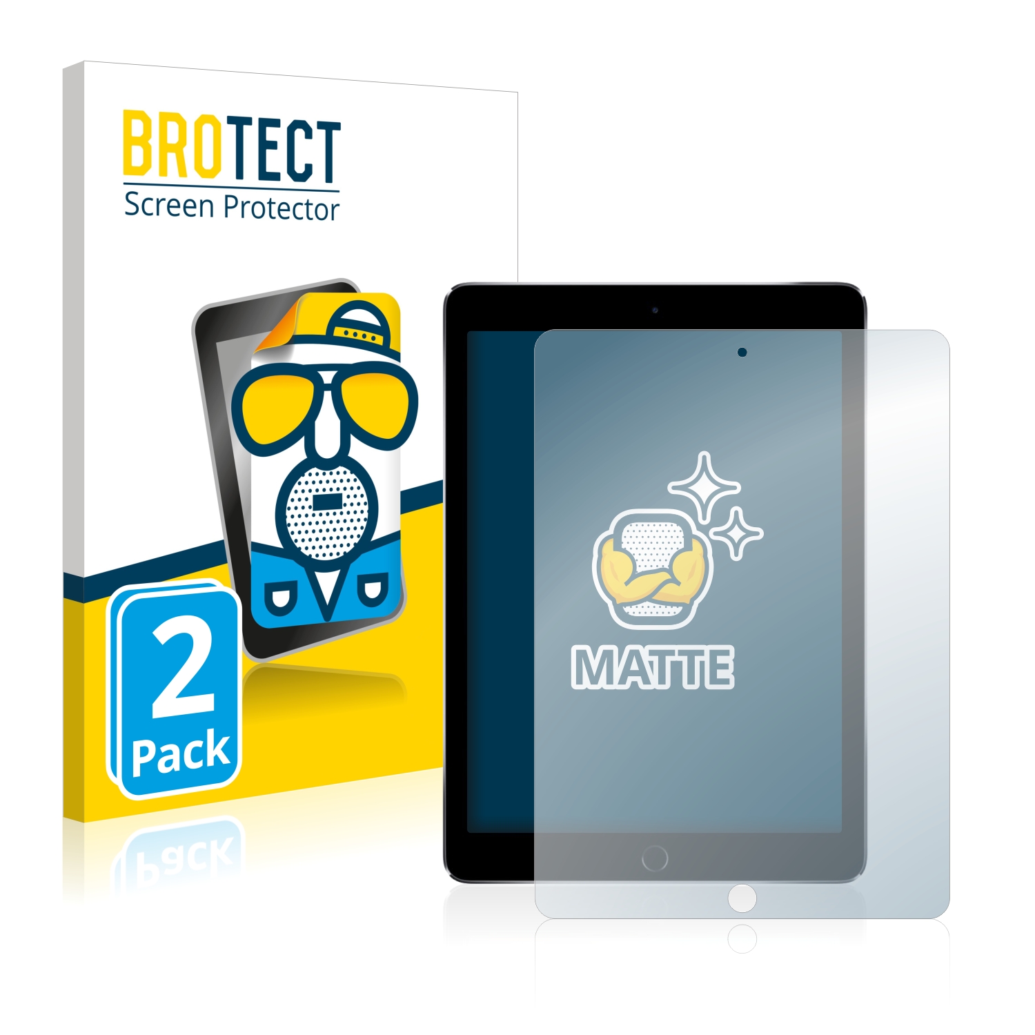 2x BROTECT Entspiegelungs-Folie pro Apple iPad Pro 9.7 WiFi 2016