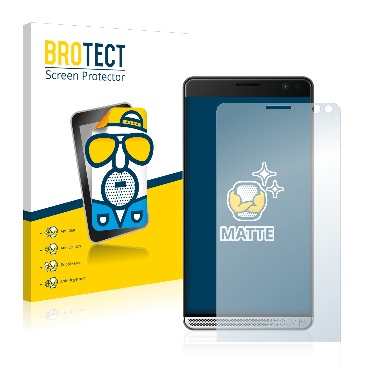 2x BROTECT Entspiegelungs-Folie pro HP Elite x3