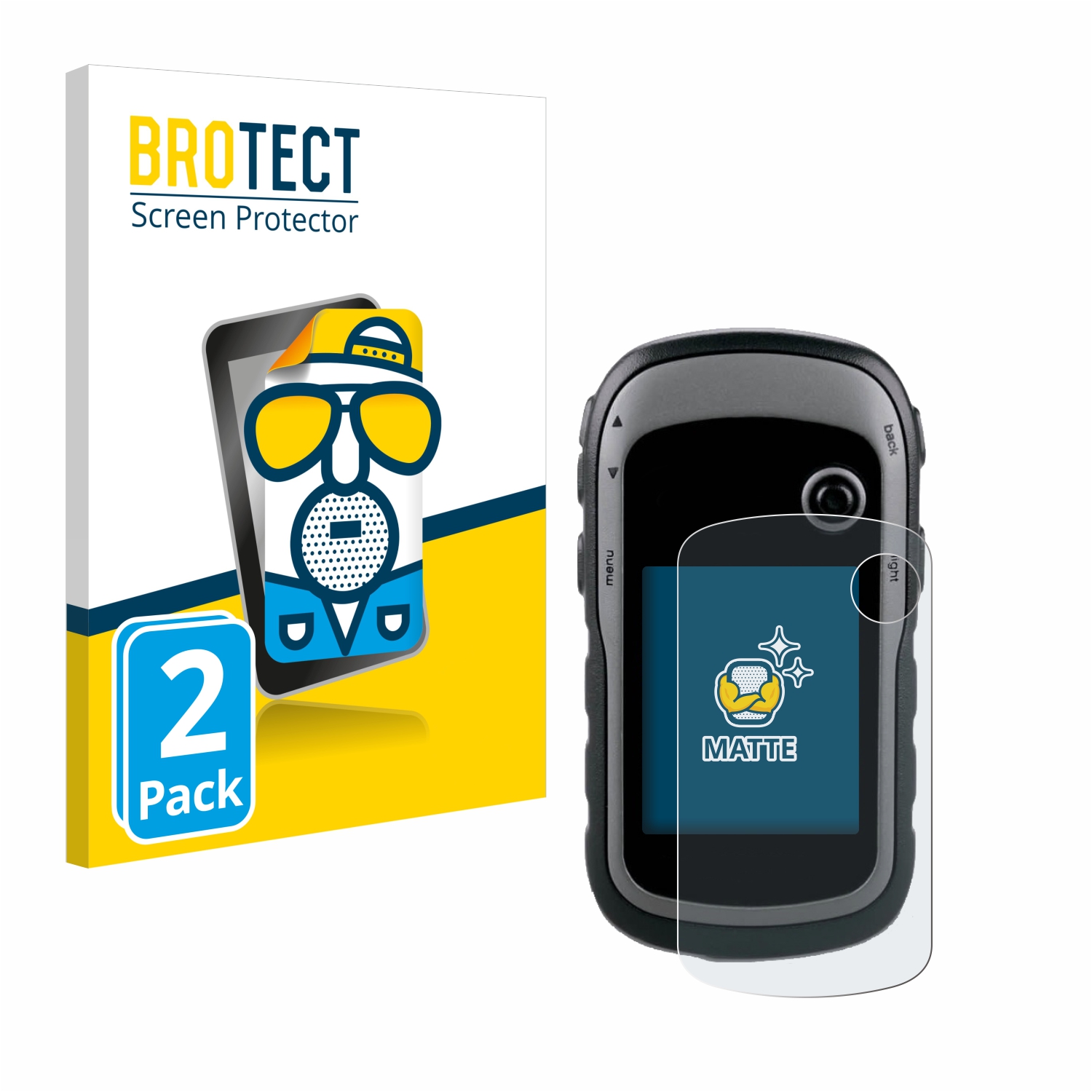 2x BROTECT Entspiegelungs-Folie pro Garmin eTrex 30x