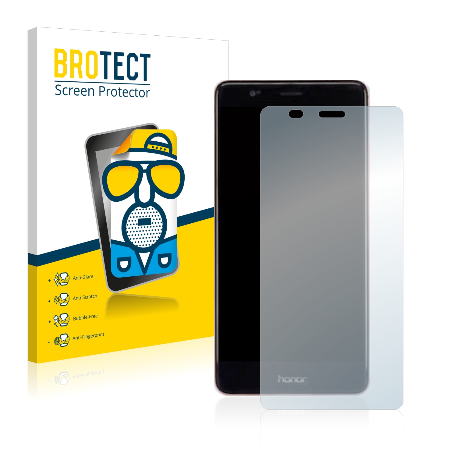 2x BROTECT Entspiegelungs-Folie pro Honor V8
