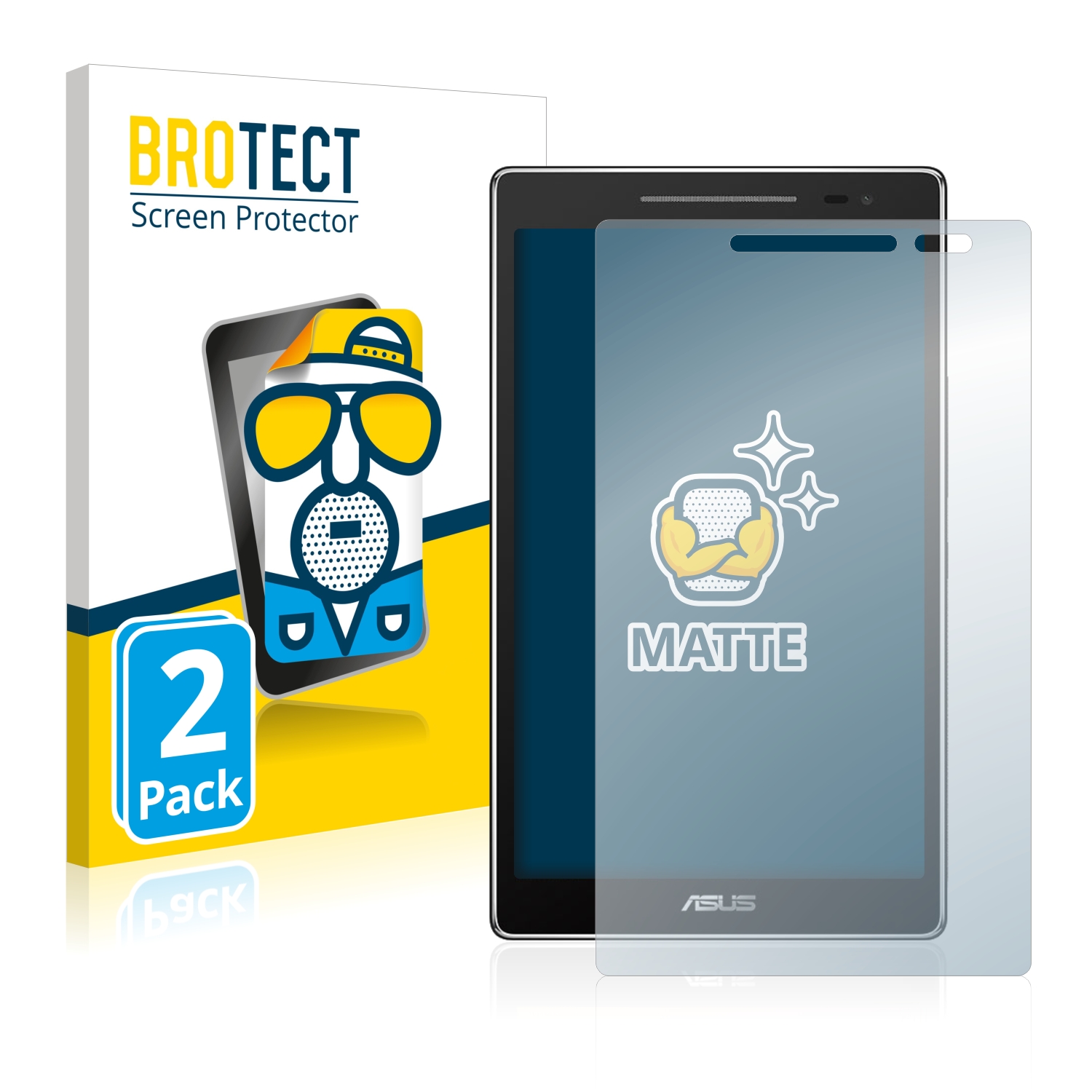 2x BROTECT Entspiegelungs-Folie pro ASUS ZenPad 8.0 Z380M