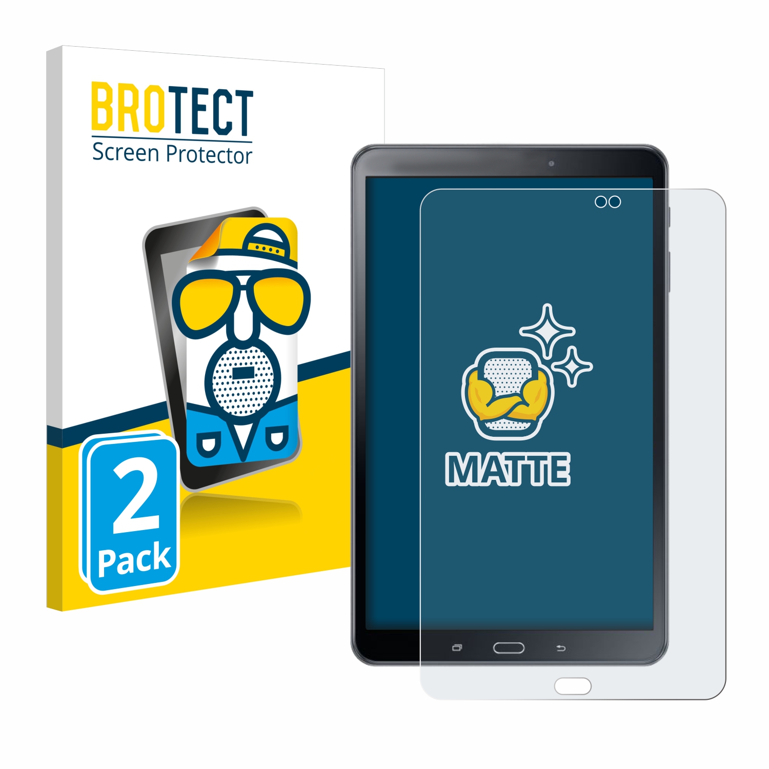 2x BROTECT Entspiegelungs-Folie pro Samsung Galaxy Tab A 10.1 2016 SM-T585