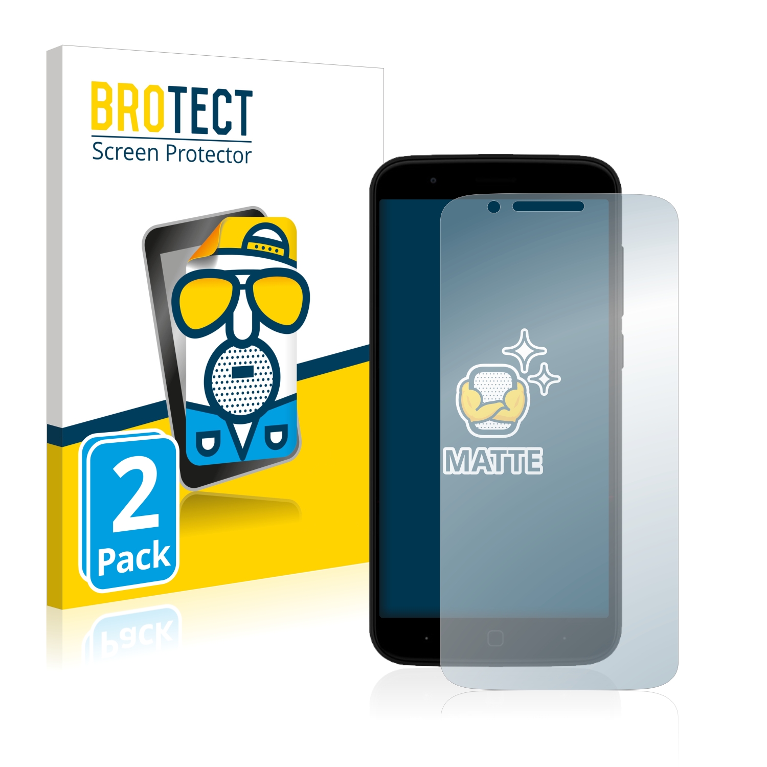 2x BROTECT Entspiegelungs-Folie pro Vernee Thor