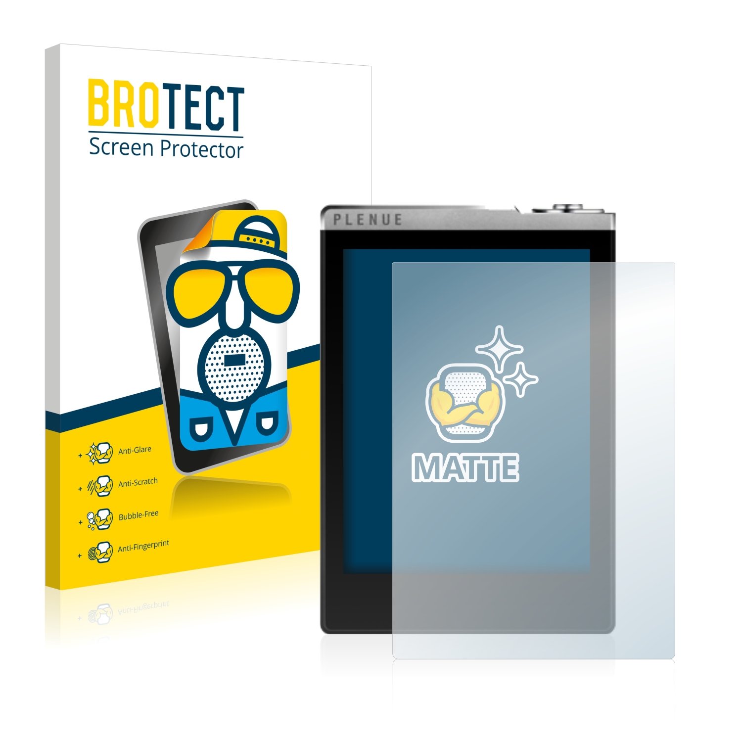 2x BROTECT Entspiegelungs-Folie pro Cowon Plenue D