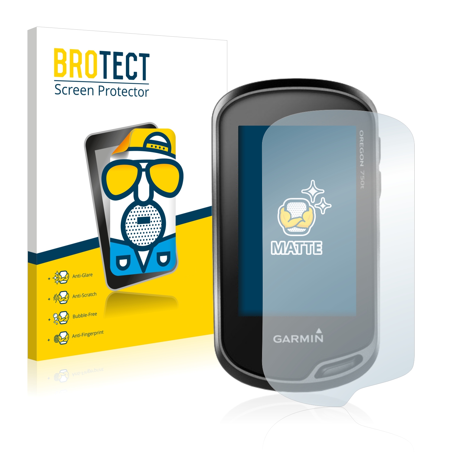 2x BROTECT Entspiegelungs-Folie pro Garmin Oregon 750t