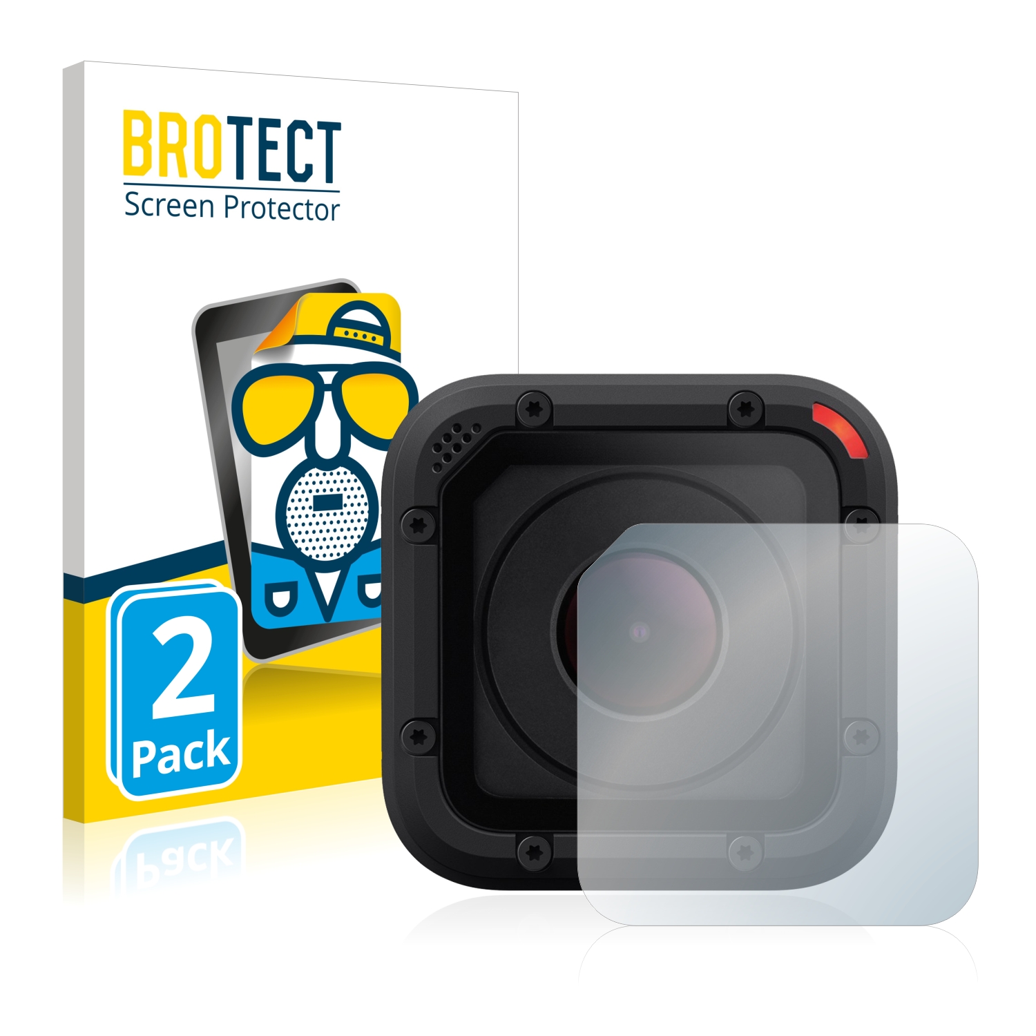 2x BROTECT Entspiegelungs-Folie pro GoPro Hero Session