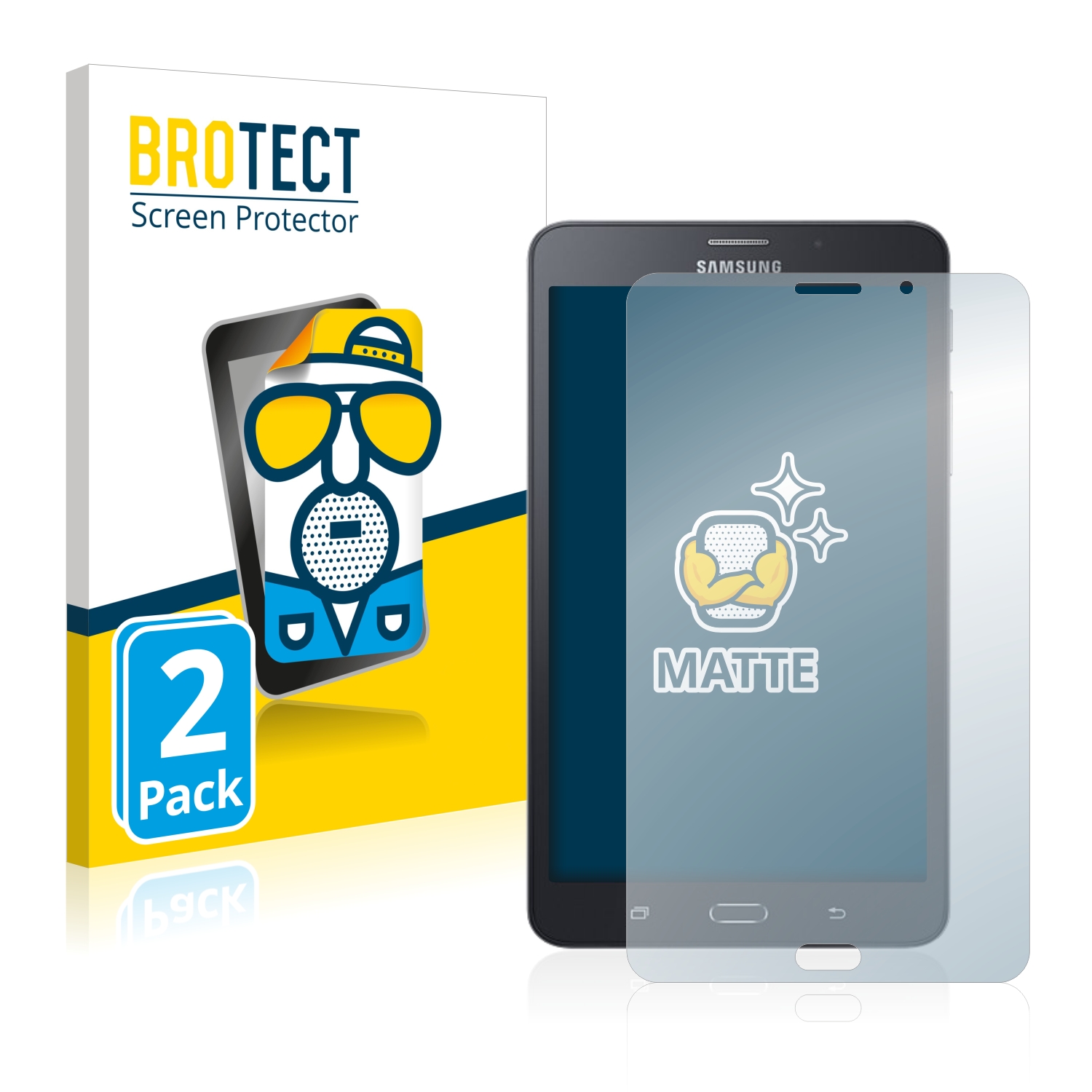 2x BROTECT Entspiegelungs-Folie pro Samsung Galaxy Tab A6 7.0 4G