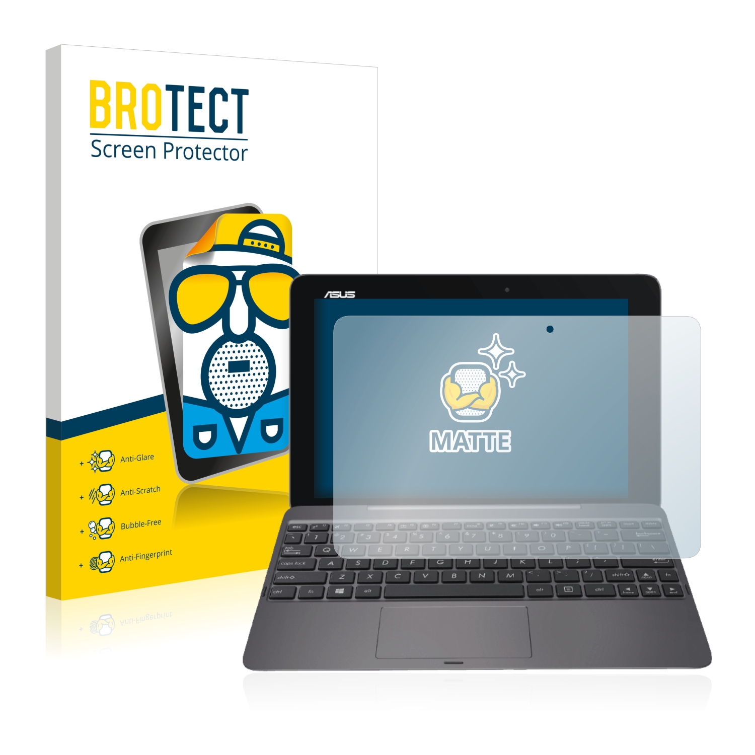 2x BROTECT Entspiegelungs-Folie pro ASUS Transformer Book T100H