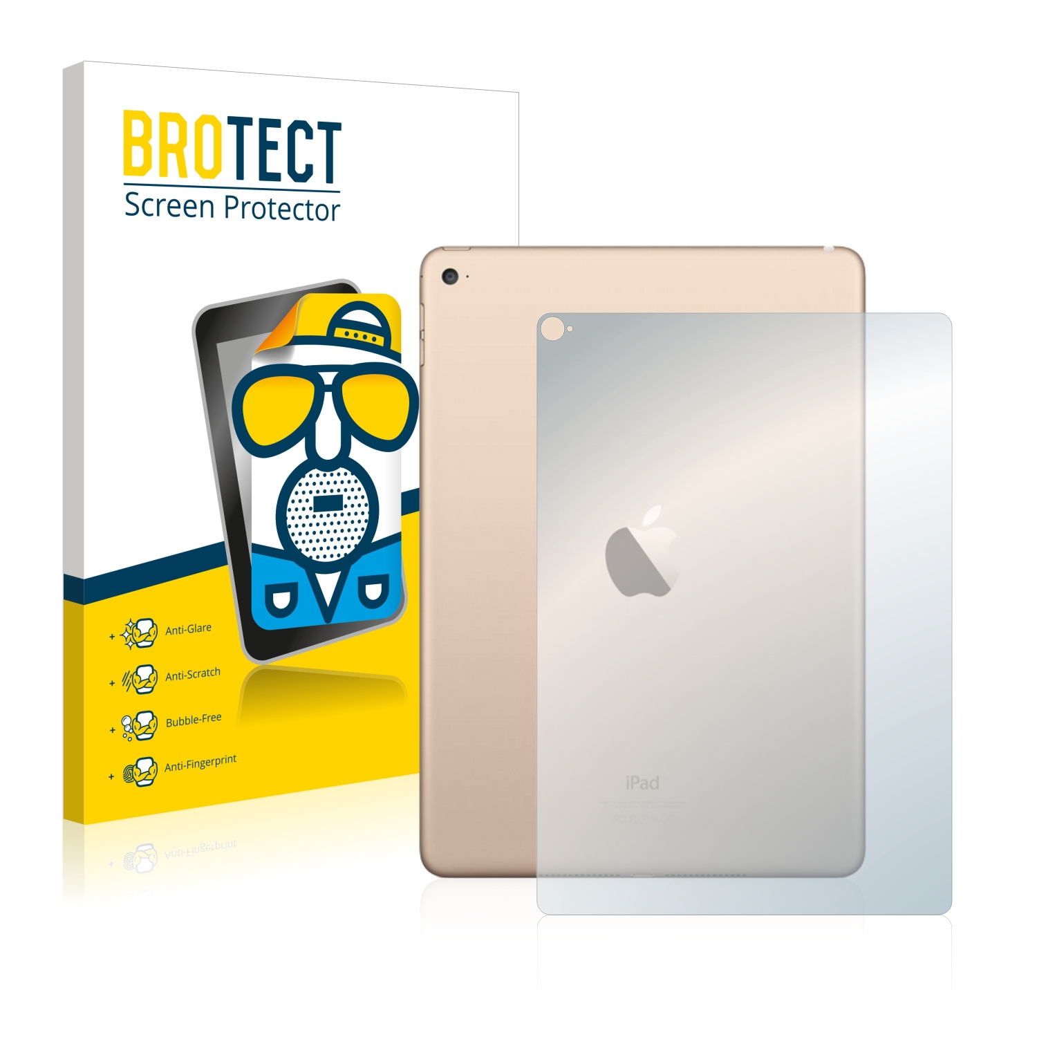2x BROTECT Entspiegelungs-Folie pro Apple iPad Air 2 2014 (zadní strana)