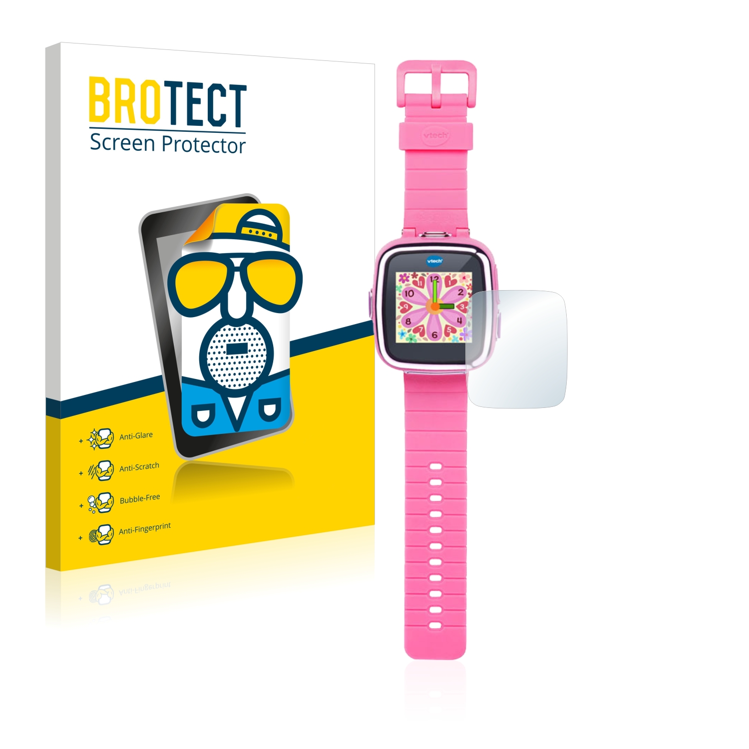 2x BROTECT Entspiegelungs-Folie pro Vtech Kidizoom Smart Watch DX