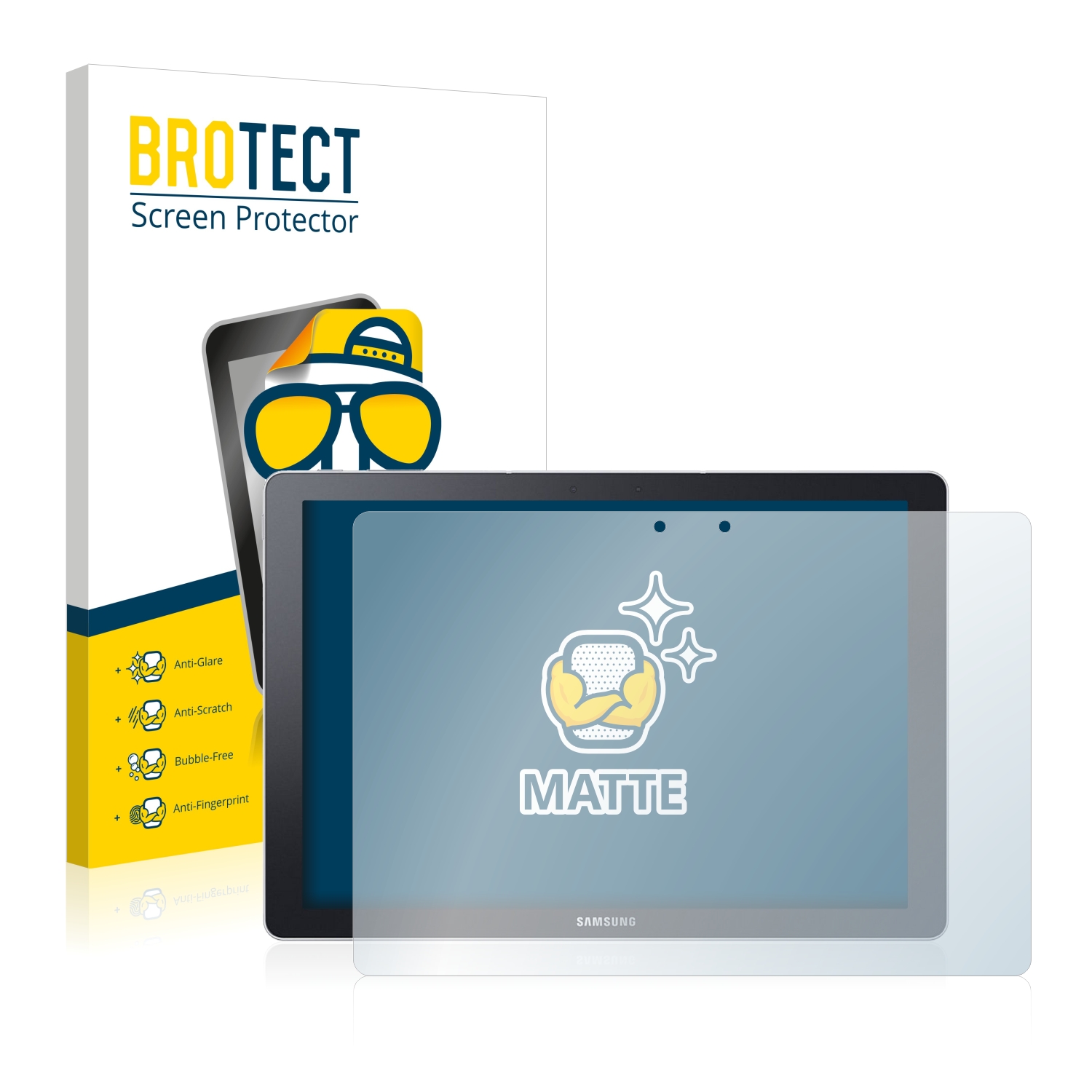 2x BROTECT Entspiegelungs-Folie pro Samsung Galaxy TabPro S