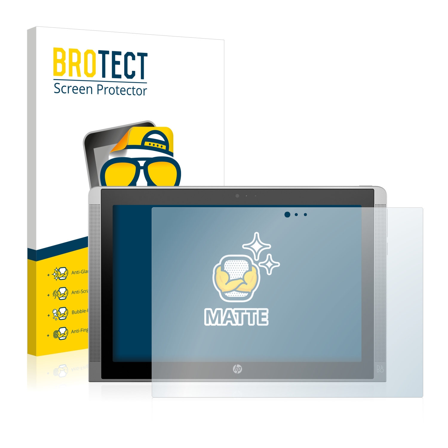 2x BROTECT Entspiegelungs-Folie pro HP x2 210 G2