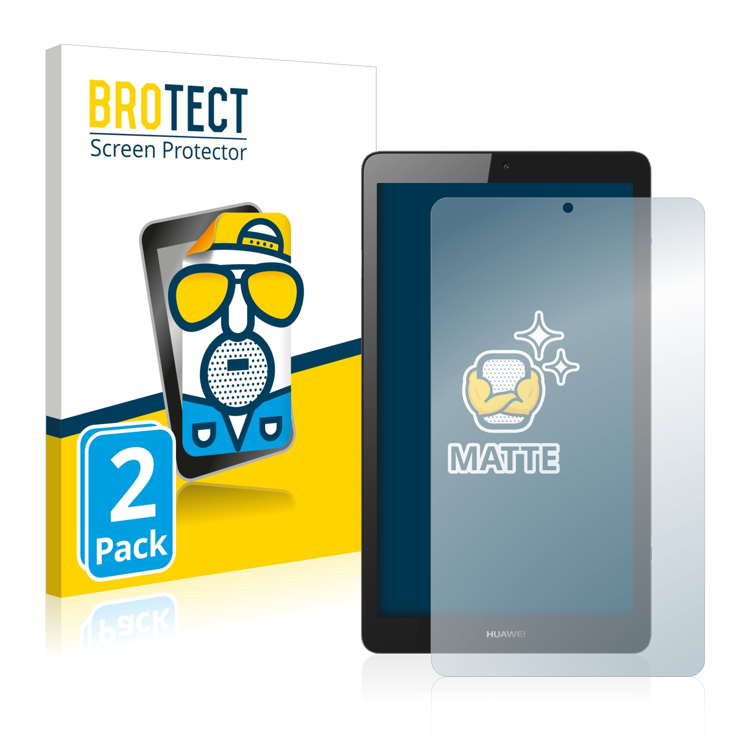 2x BROTECT Entspiegelungs-Folie pro Huawei MediaPad T3 7.0 Wifi