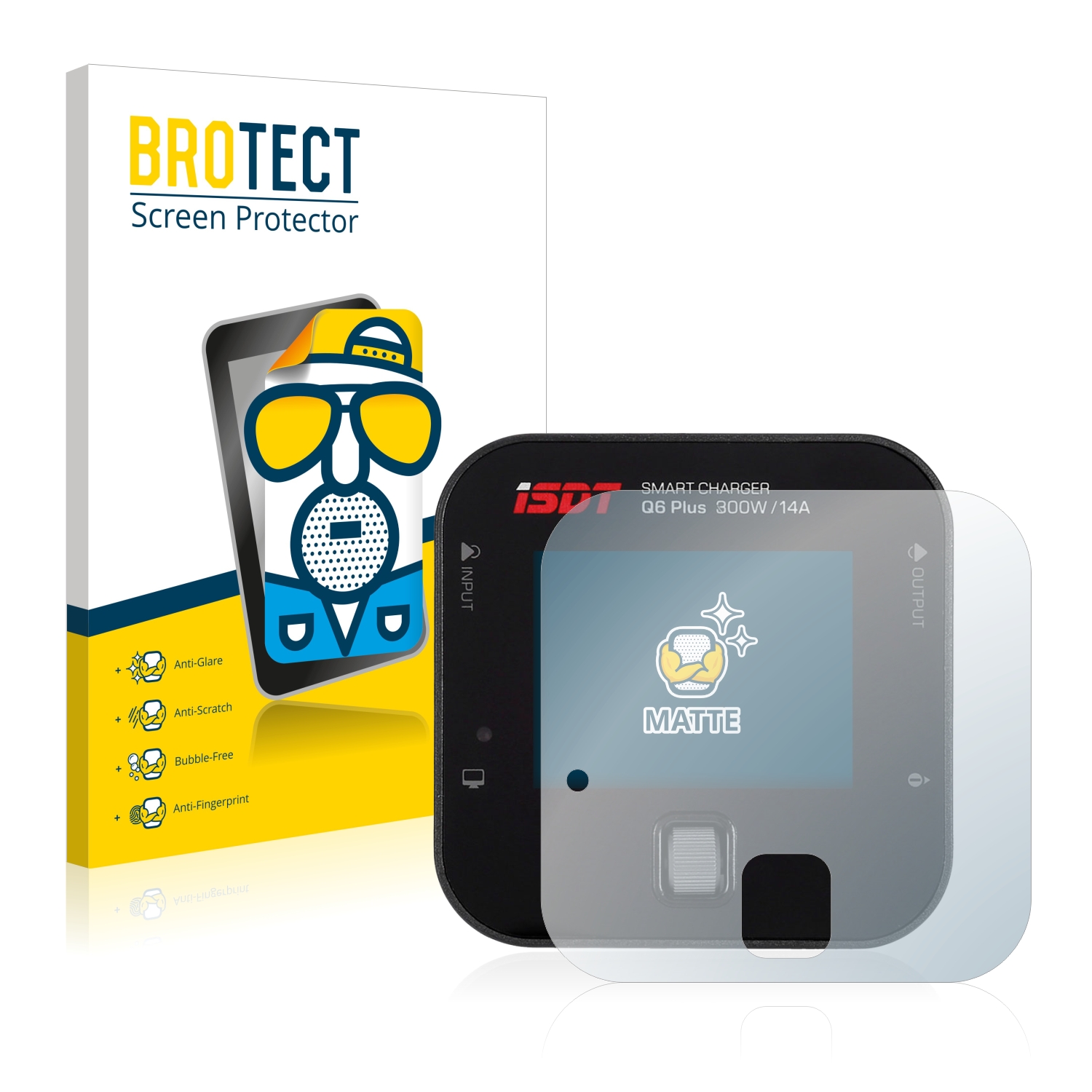 2x BROTECT Entspiegelungs-Folie pro ISDT Q6 Plus