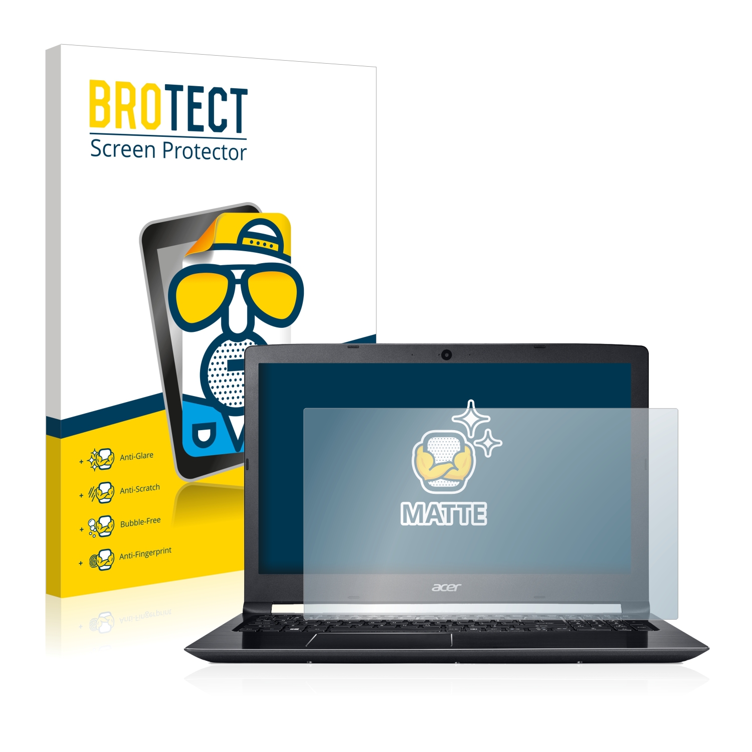 BROTECT Entspiegelungs-Folie pro Acer Aspire 5 A515