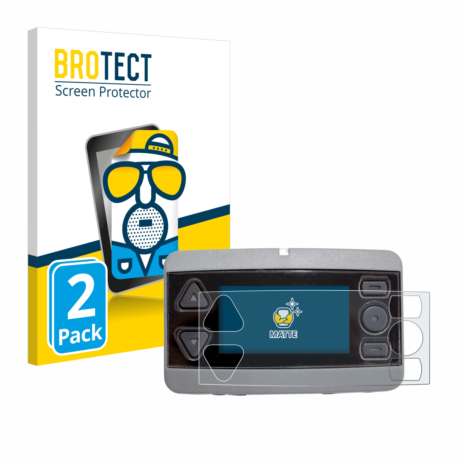 2x BROTECT Entspiegelungs-Folie pro Airbus P8GR