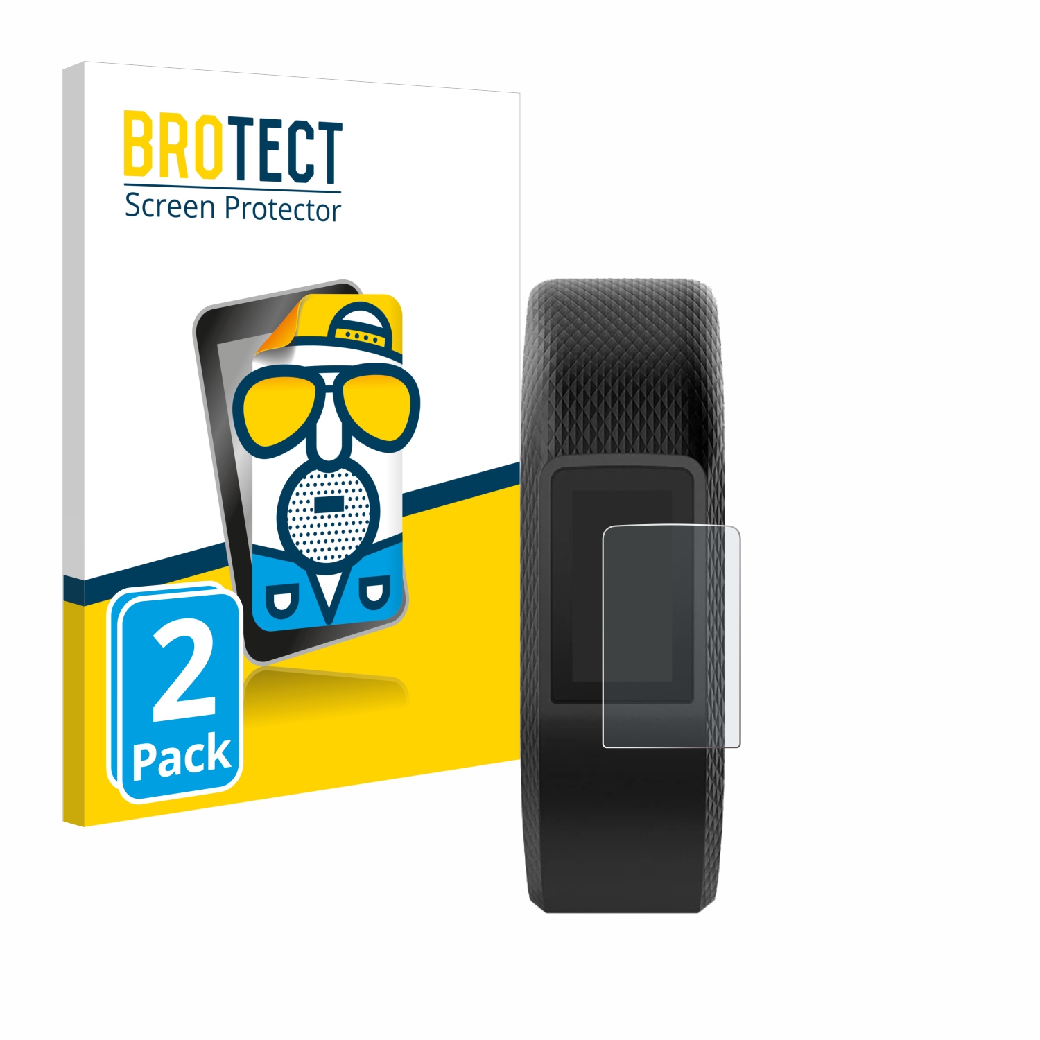 2x BROTECT Entspiegelungs-Folie pro Garmin Vivosport