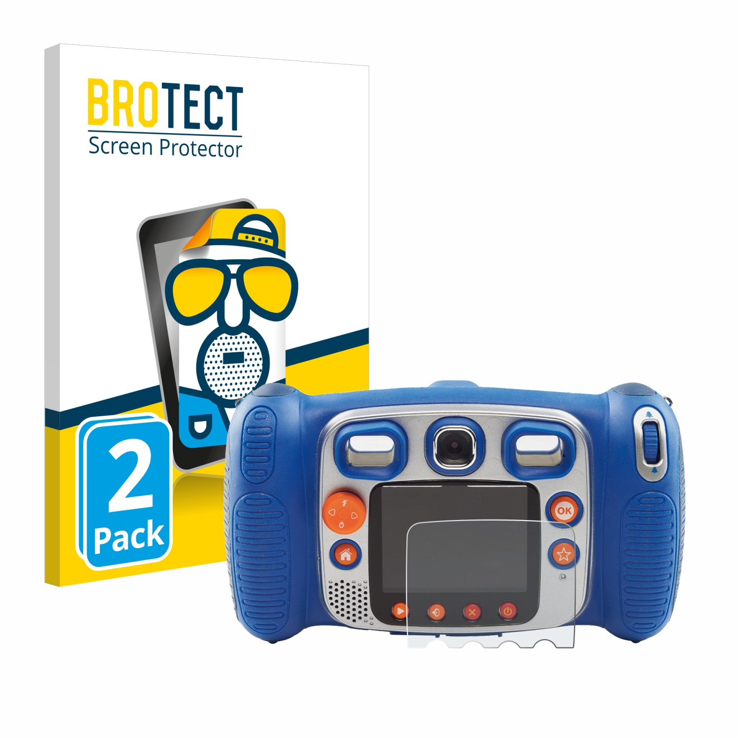 2x BROTECT Entspiegelungs-Folie pro Vtech Kidizoom Duo 5.0