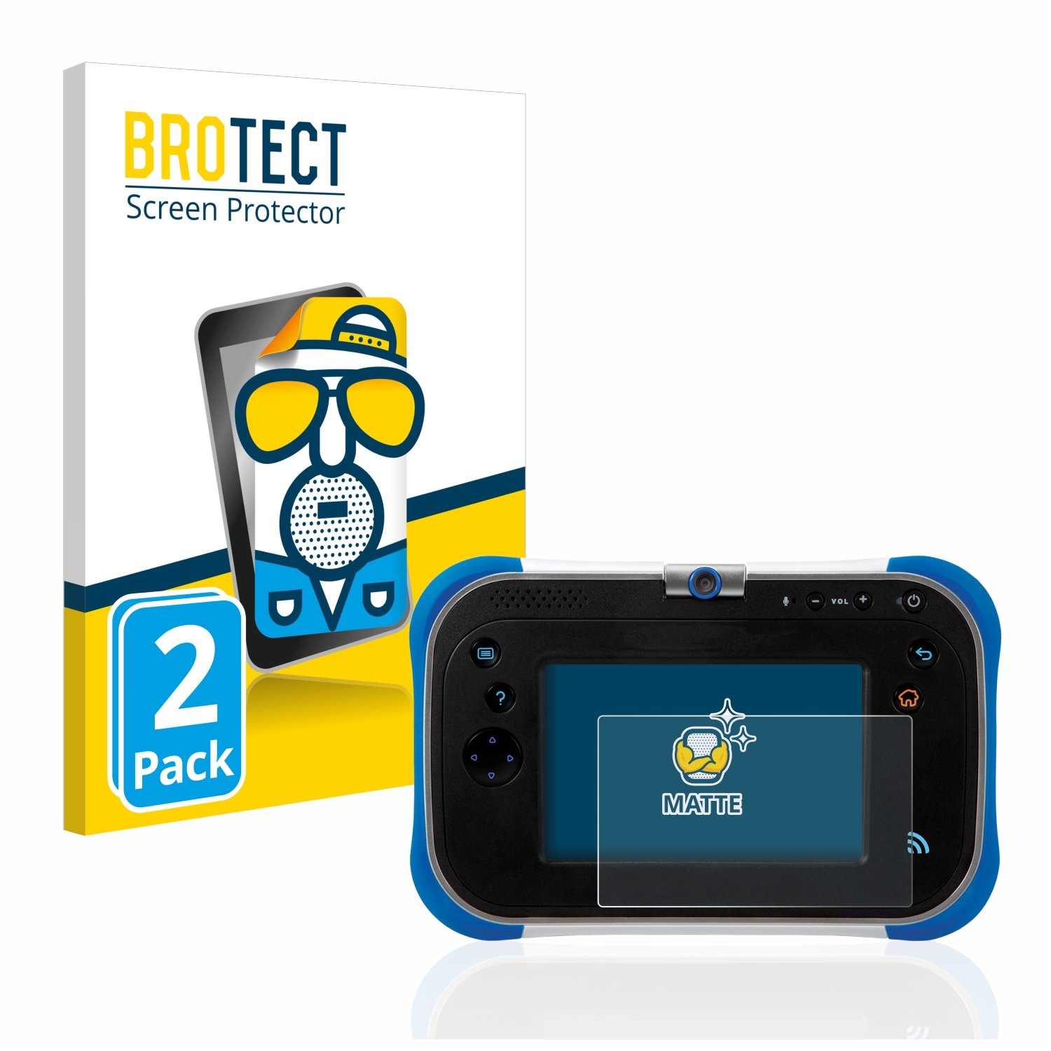 2x BROTECT Entspiegelungs-Folie pro Vtech Storio Max 2.0