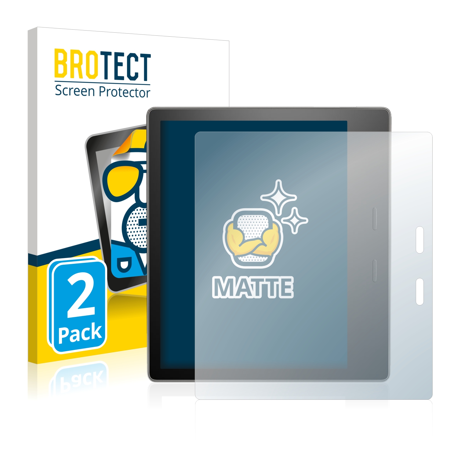 2x BROTECT Entspiegelungs-Folie pro Amazon Kindle Oasis 2017 (9. Gen.)