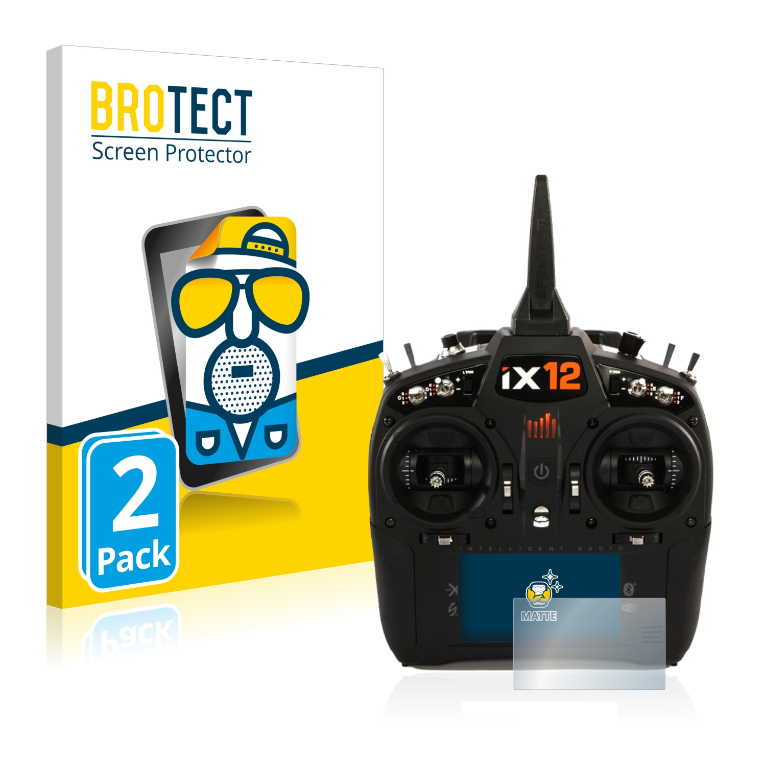 2x BROTECT Entspiegelungs-Folie pro Spektrum IX12