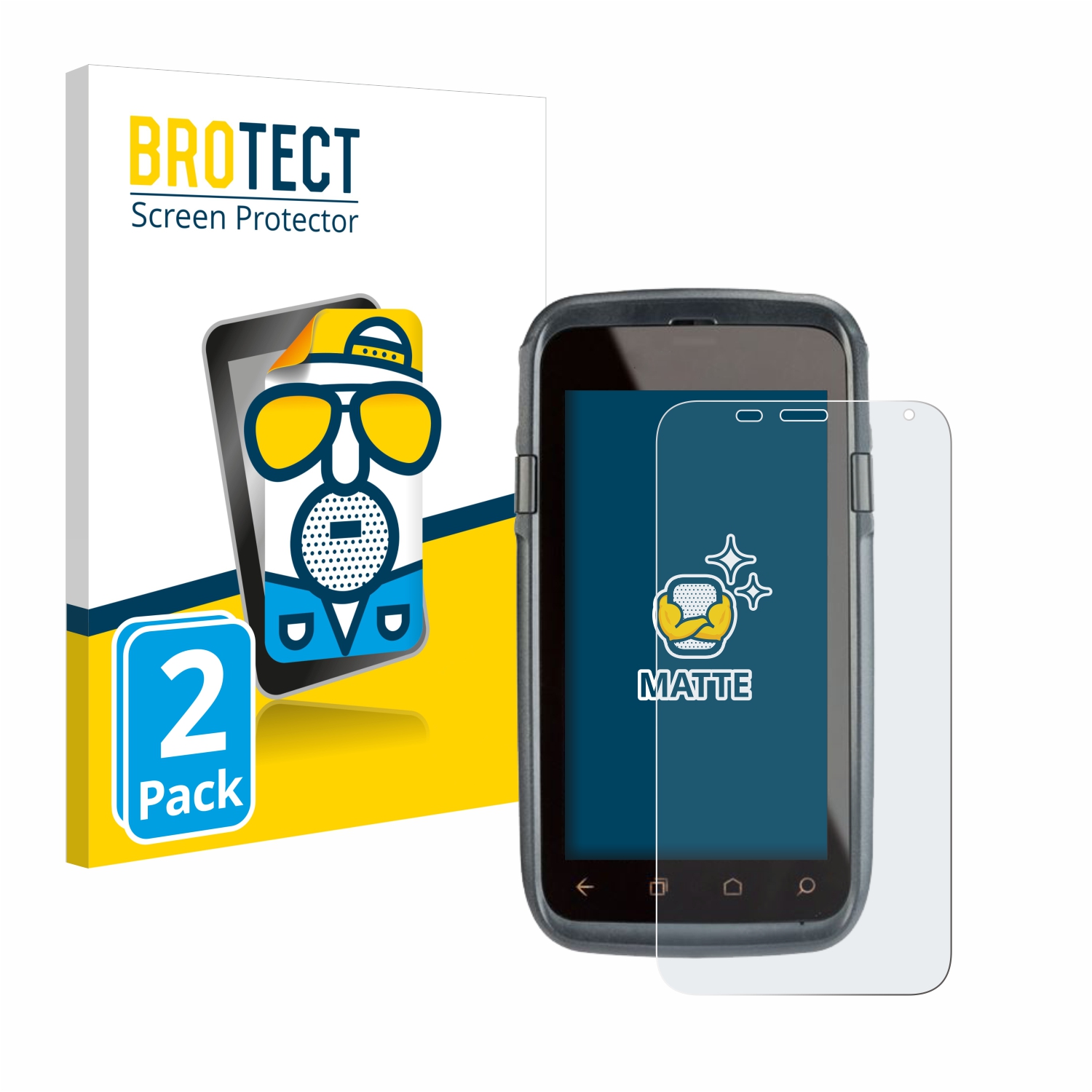 2x BROTECT Entspiegelungs-Folie pro Honeywell Dolphin CT60 )
