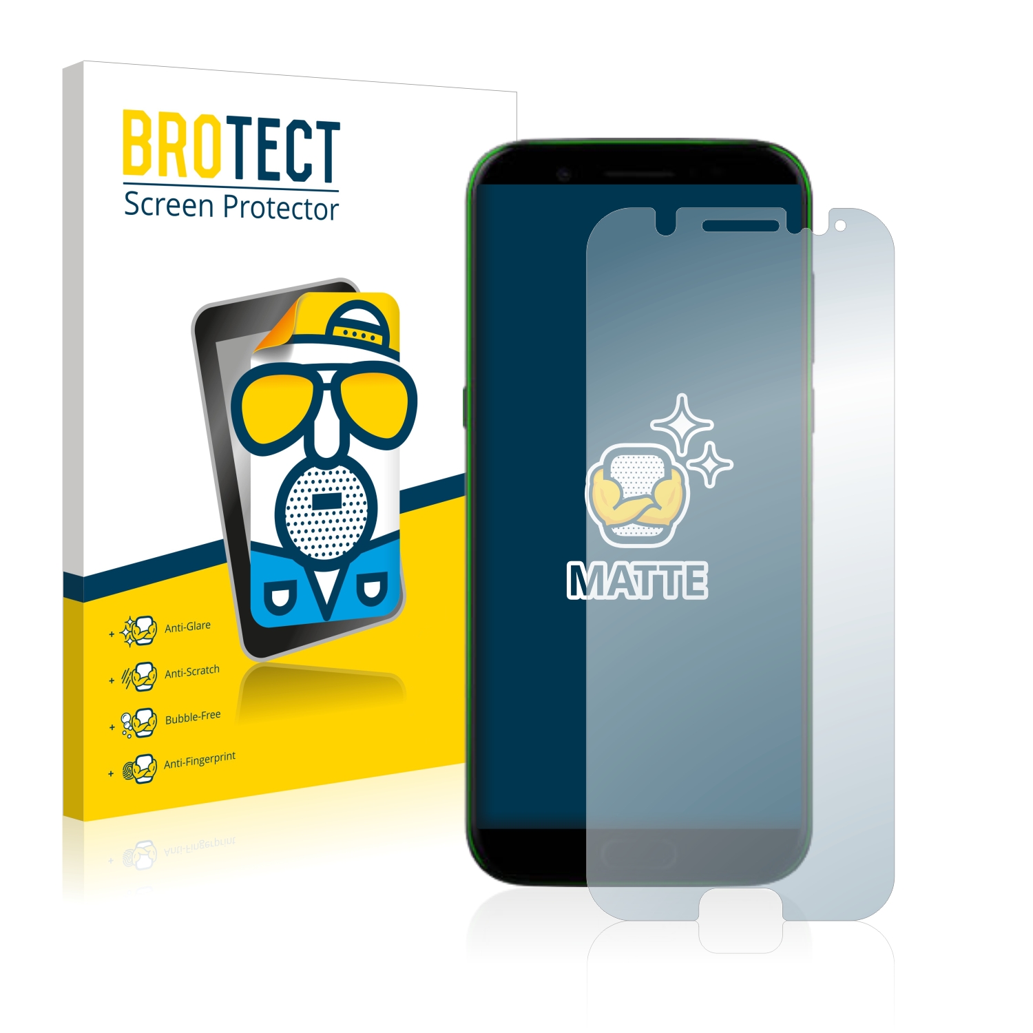 2x BROTECT Entspiegelungs-Folie pro Xiaomi Black Shark