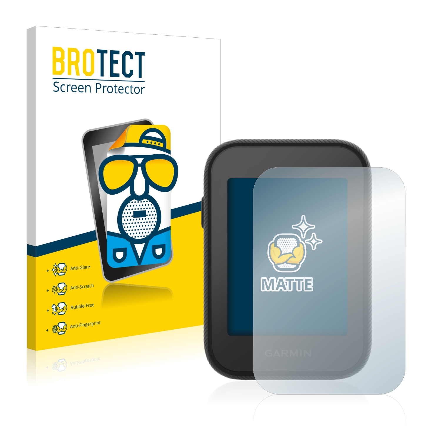 2x BROTECT Entspiegelungs-Folie pro Garmin Approach G30