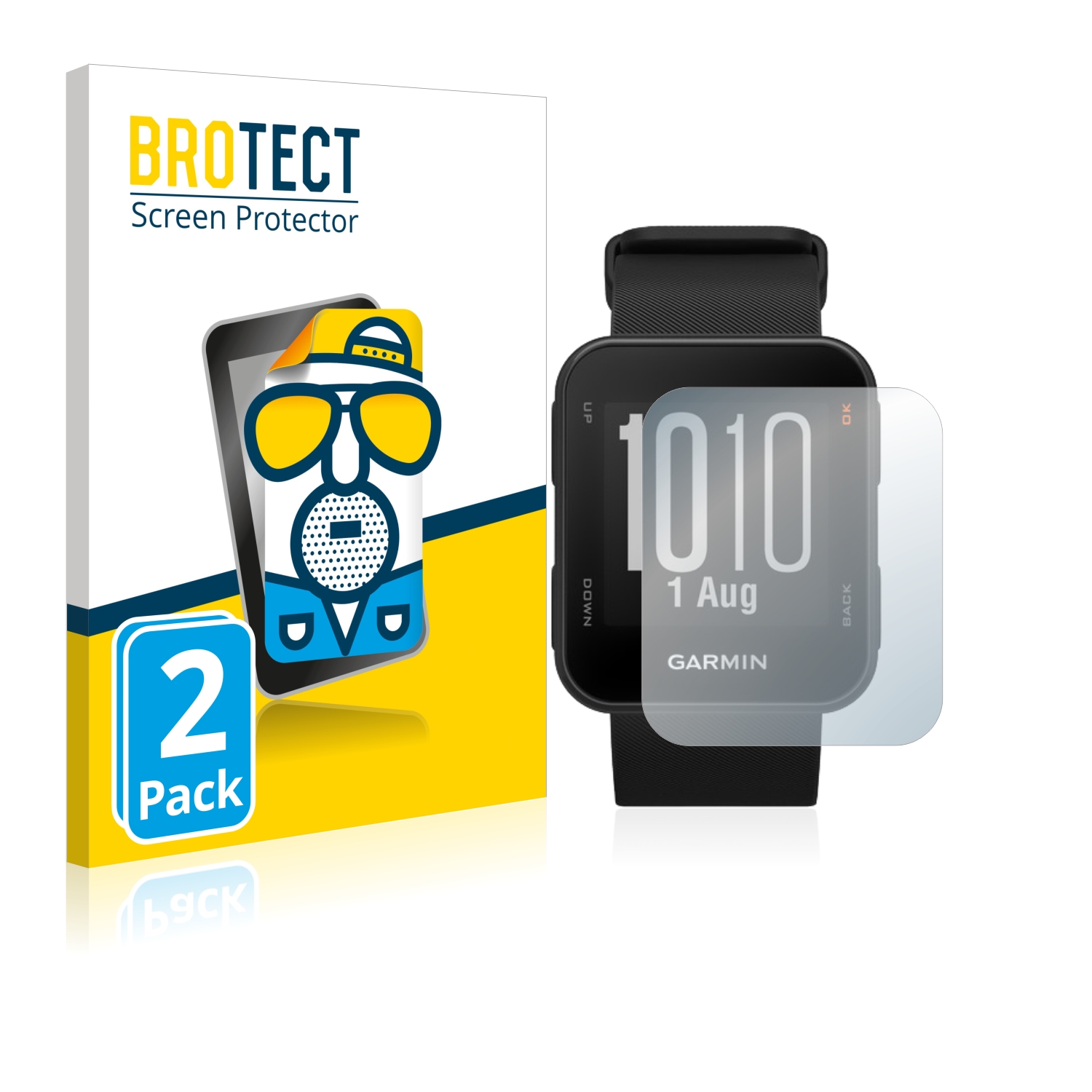 2x BROTECT Entspiegelungs-Folie pro Garmin Approach S10