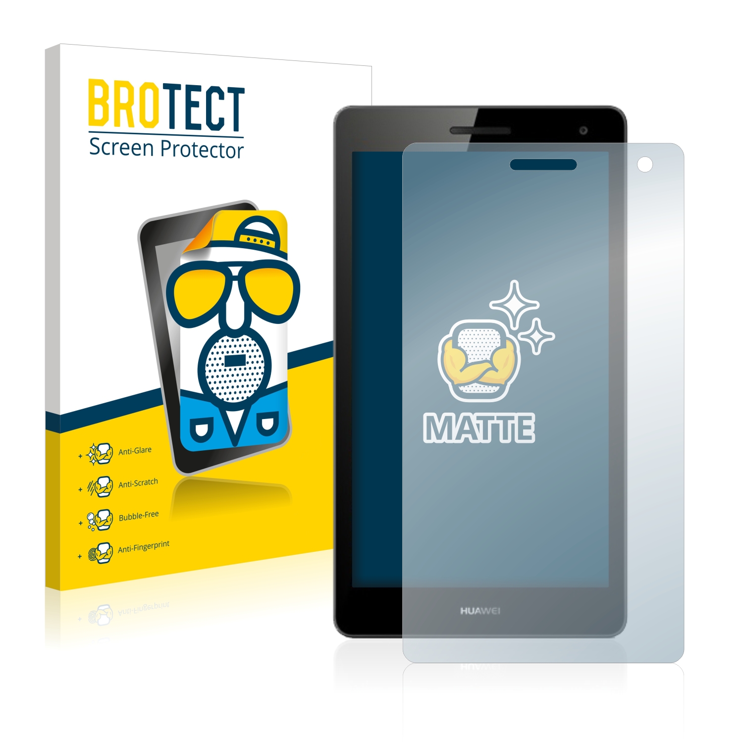 2x BROTECT Entspiegelungs-Folie pro Huawei MediaPad T3 7.0 3G