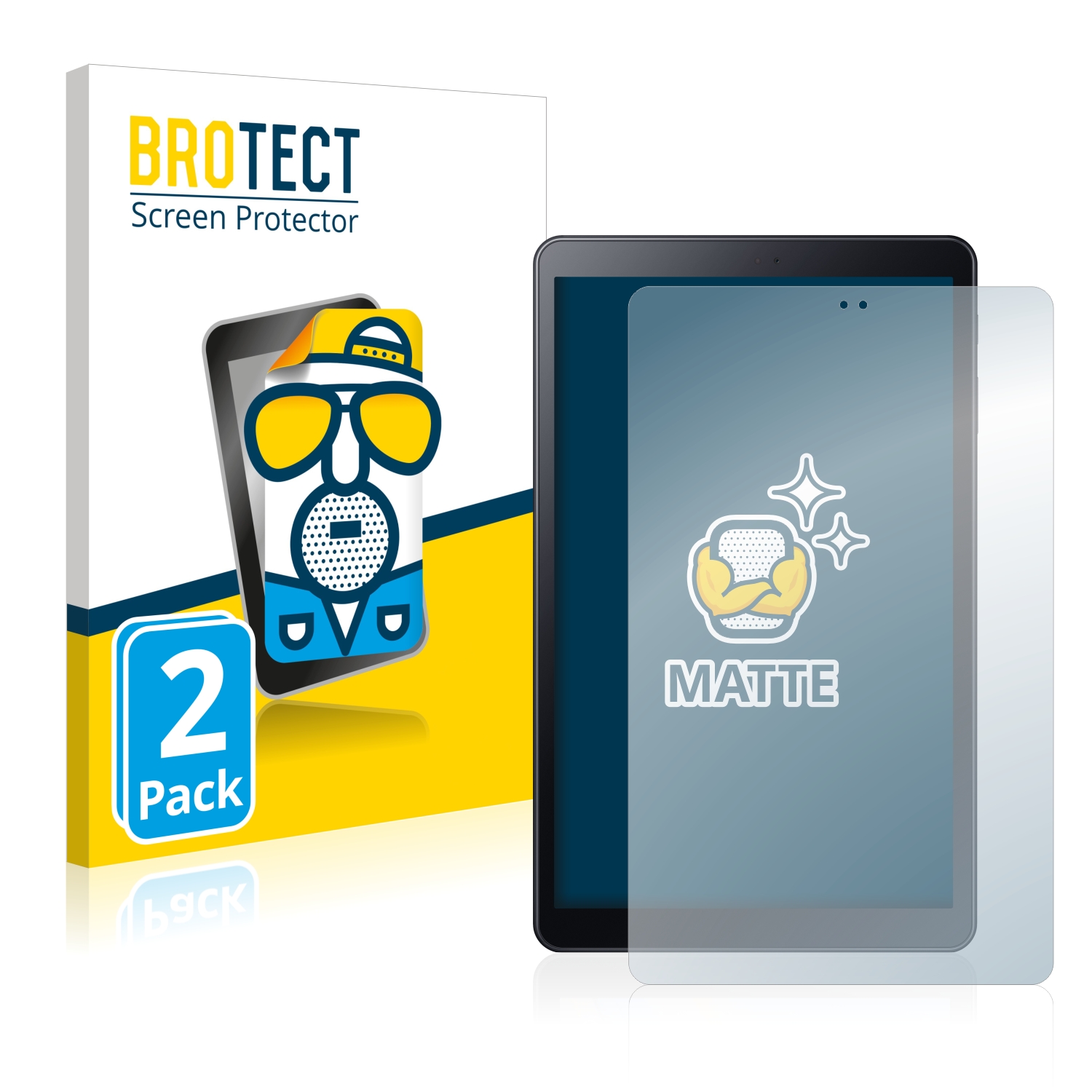 2x BROTECT Entspiegelungs-Folie pro Samsung Galaxy Tab A 10.5 2018 LTE