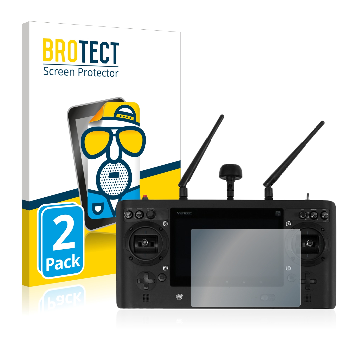 2x BROTECT Entspiegelungs-Folie pro Yuneec ST16S