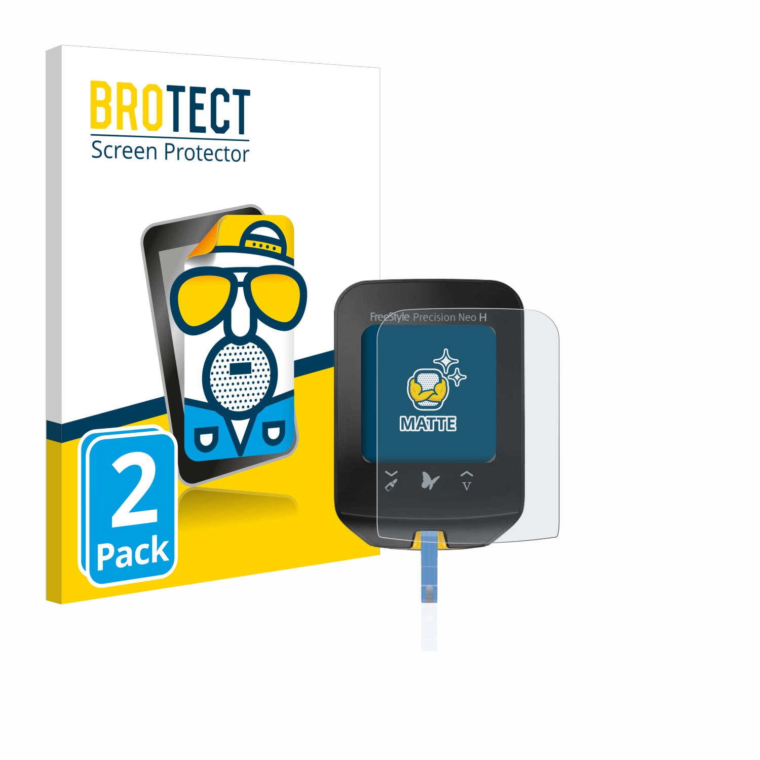 2x BROTECT Entspiegelungs-Folie pro Freestyle Precision Neo H )