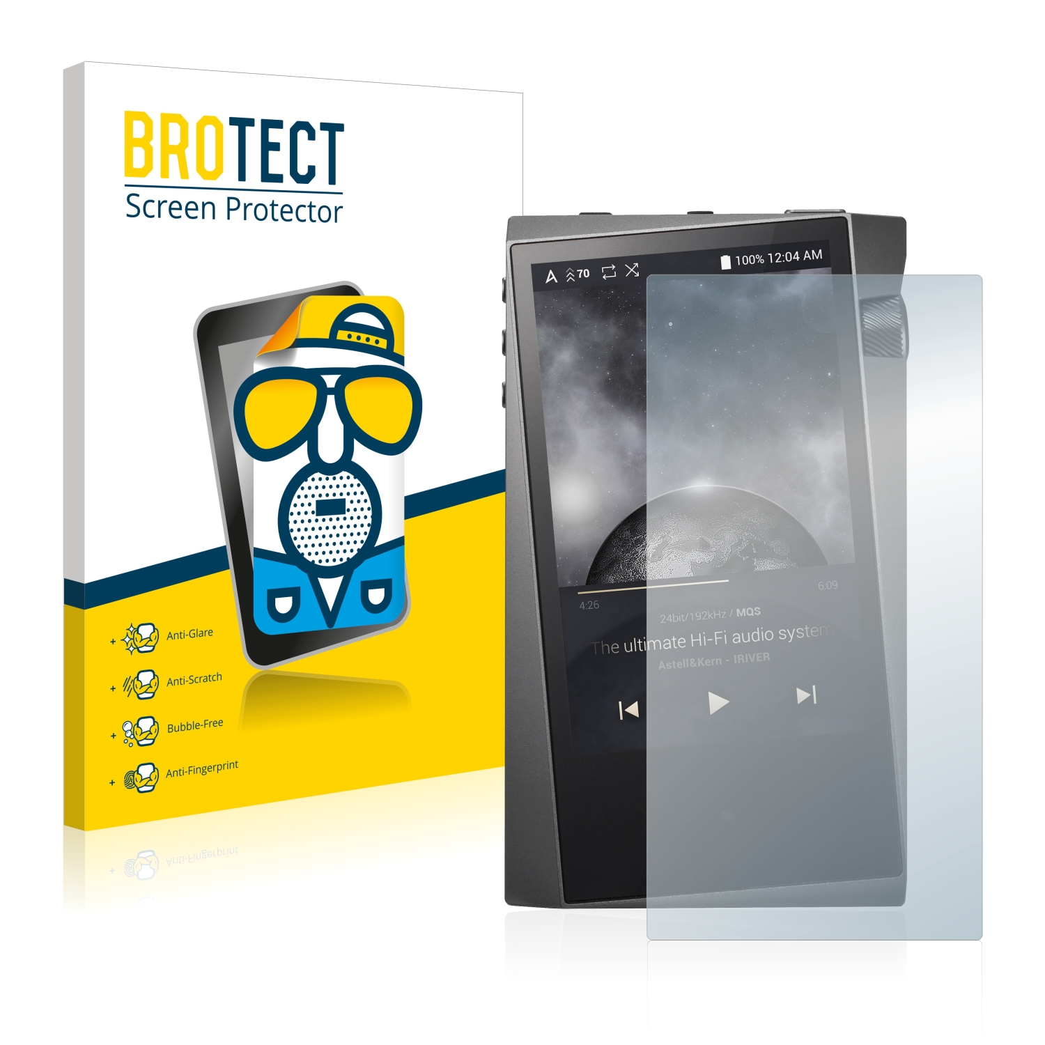 2x BROTECT Entspiegelungs-Folie pro Astell&Kern A&norma SR15