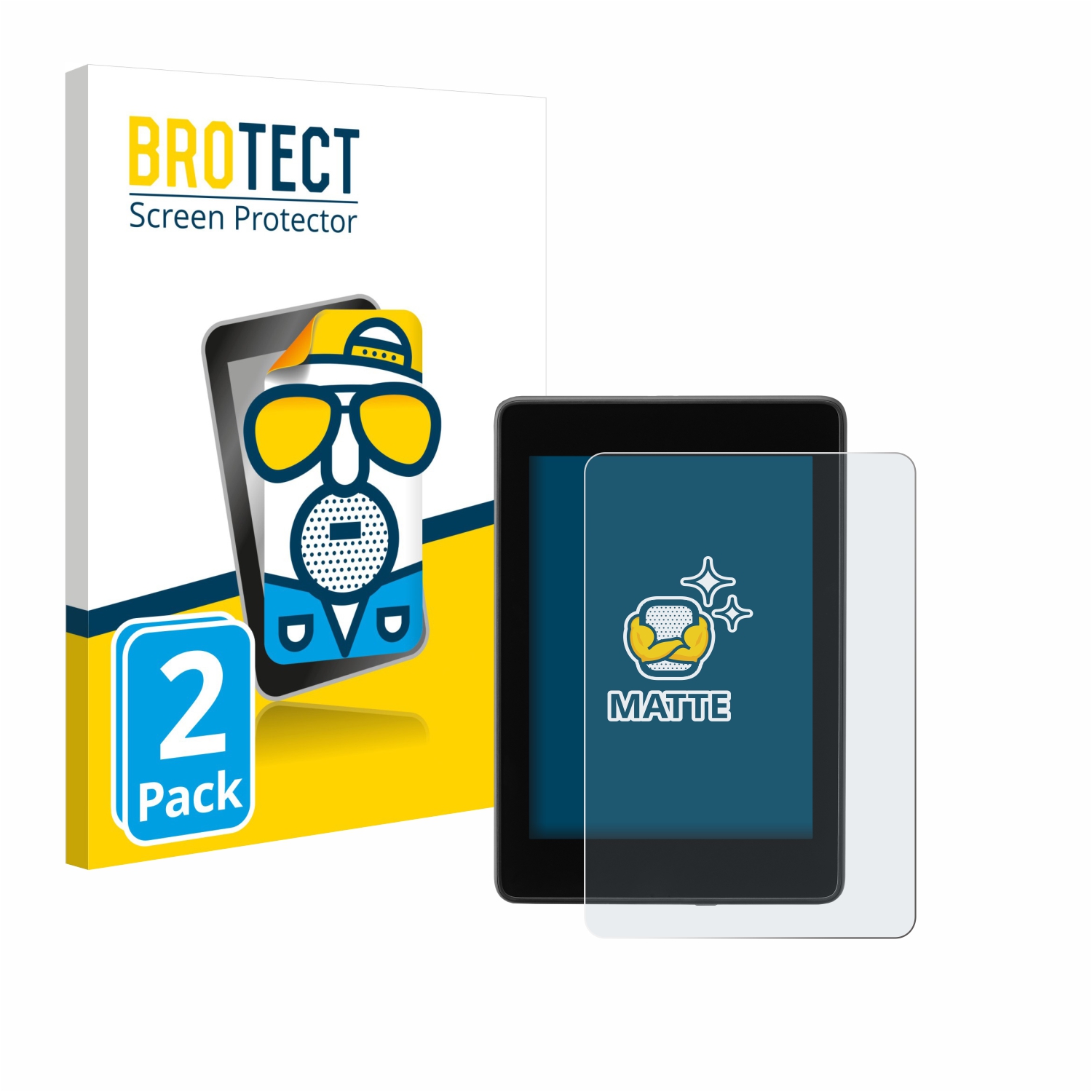2x BROTECT Entspiegelungs-Folie pro Amazon Kindle Paperwhite 2018 (10. Gen.)