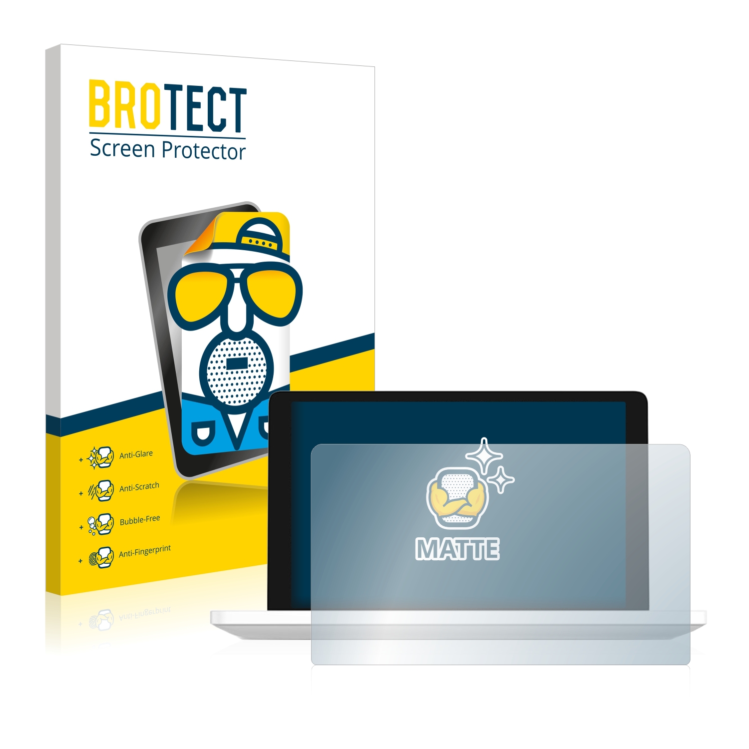 2x BROTECT Entspiegelungs-Folie pro GPD Pocket 2