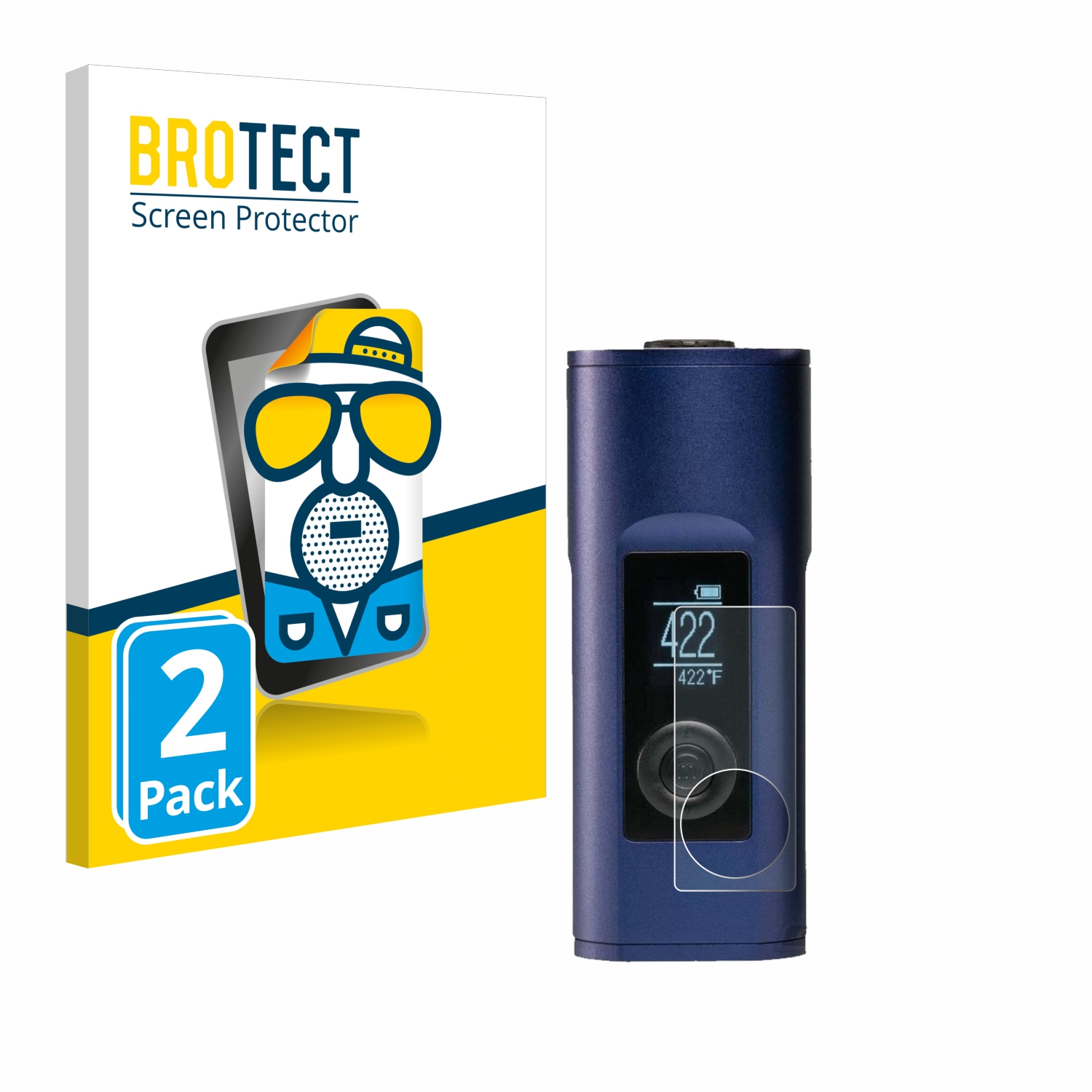 2x BROTECT Entspiegelungs-Folie pro Arizer Solo 2