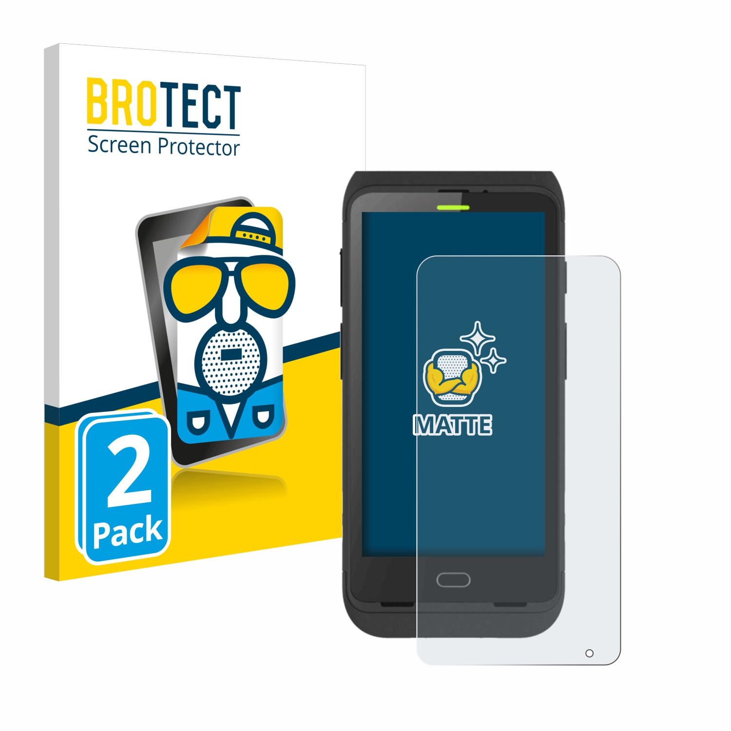 2x BROTECT Entspiegelungs-Folie pro Honeywell Dolphin CT40 )