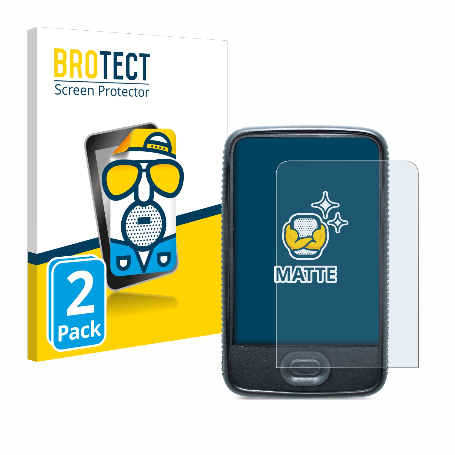 2x BROTECT Entspiegelungs-Folie pro Dexcom G6 Receiver CGM